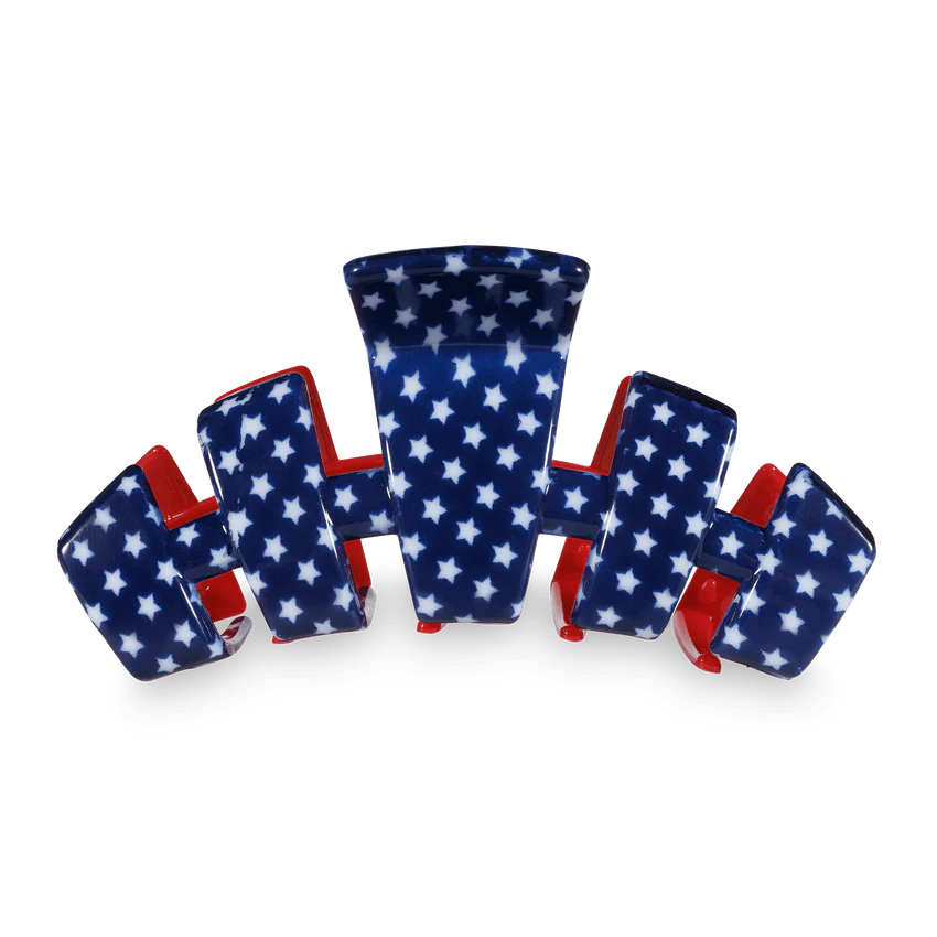 Teleties Large Hair Clip - We, The Party People