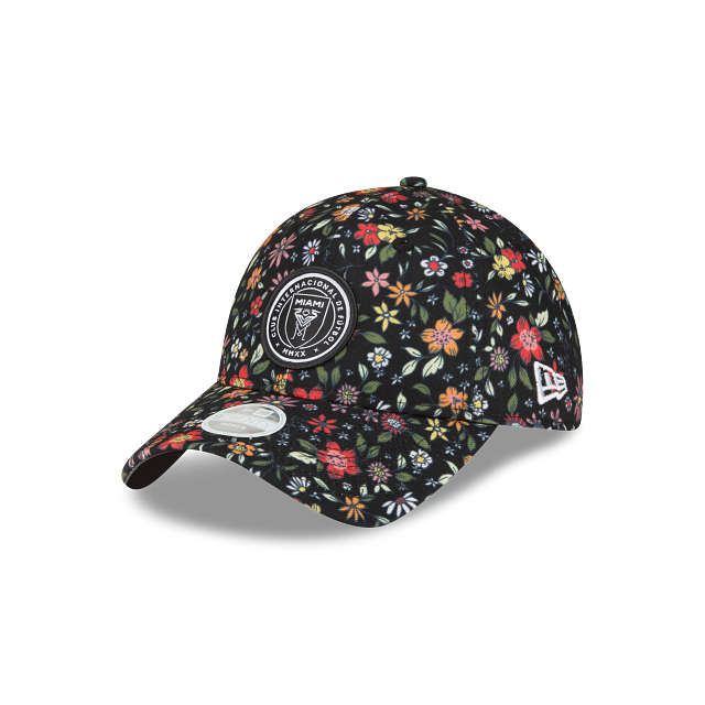 Inter Miami CF MLS New Era Women s 9Twenty Floral Adjustable Hat Bla