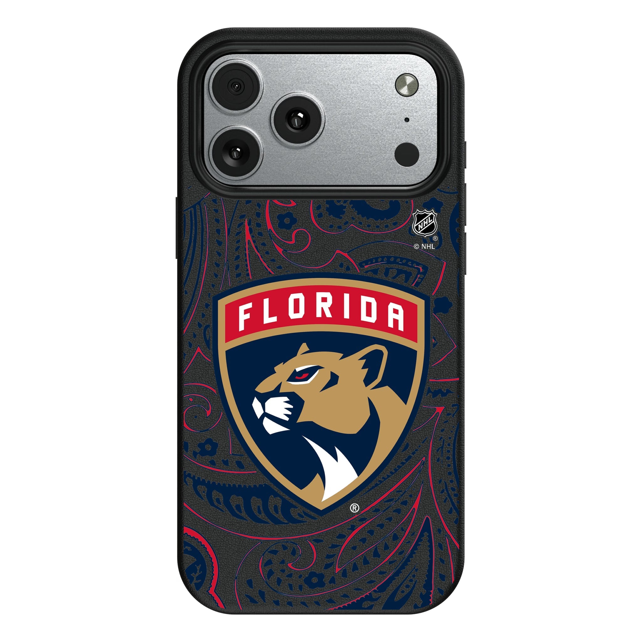 Florida Panthers Paisley MagSafe Compatible Phone Case