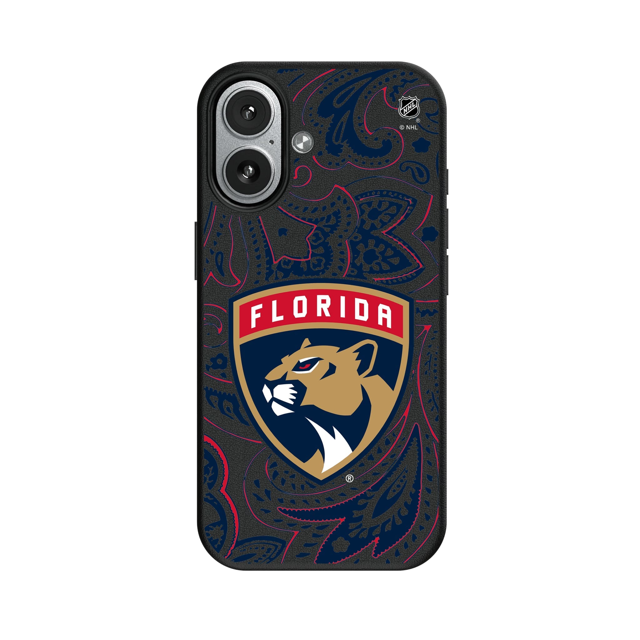 Florida Panthers Paisley MagSafe Compatible Phone Case