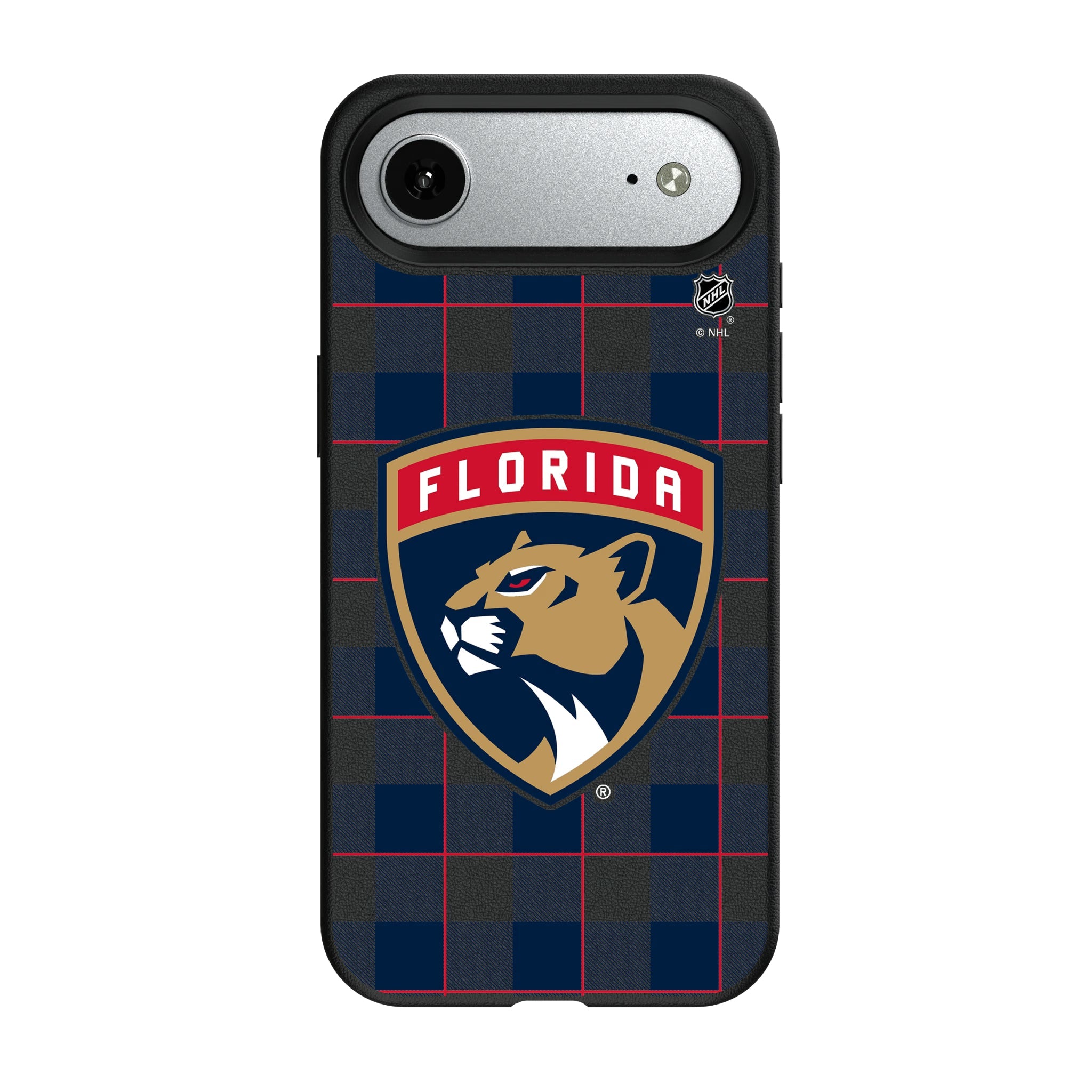 Florida Panthers Plaid MagSafe Compatible Phone Case