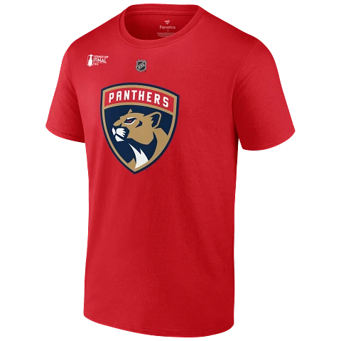 Florida Panthers Matthew Tkachuk 2023 Stanley Cup Finals T-Shirt - Athletic Red