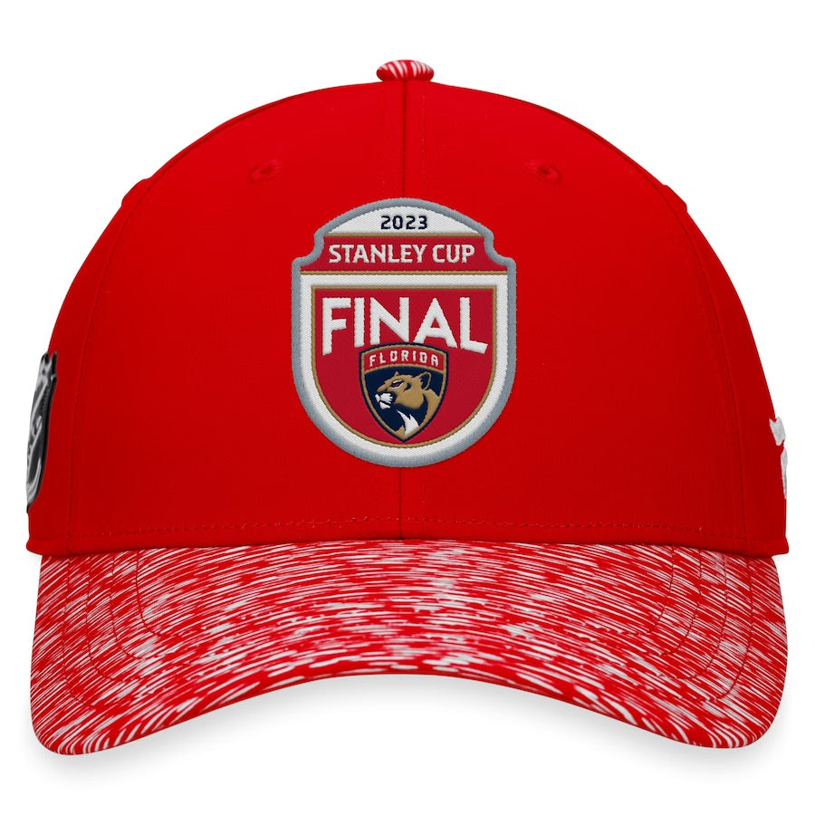 Florida Panthers 2023 Stanley Cup Final Locker Room Hat - Red