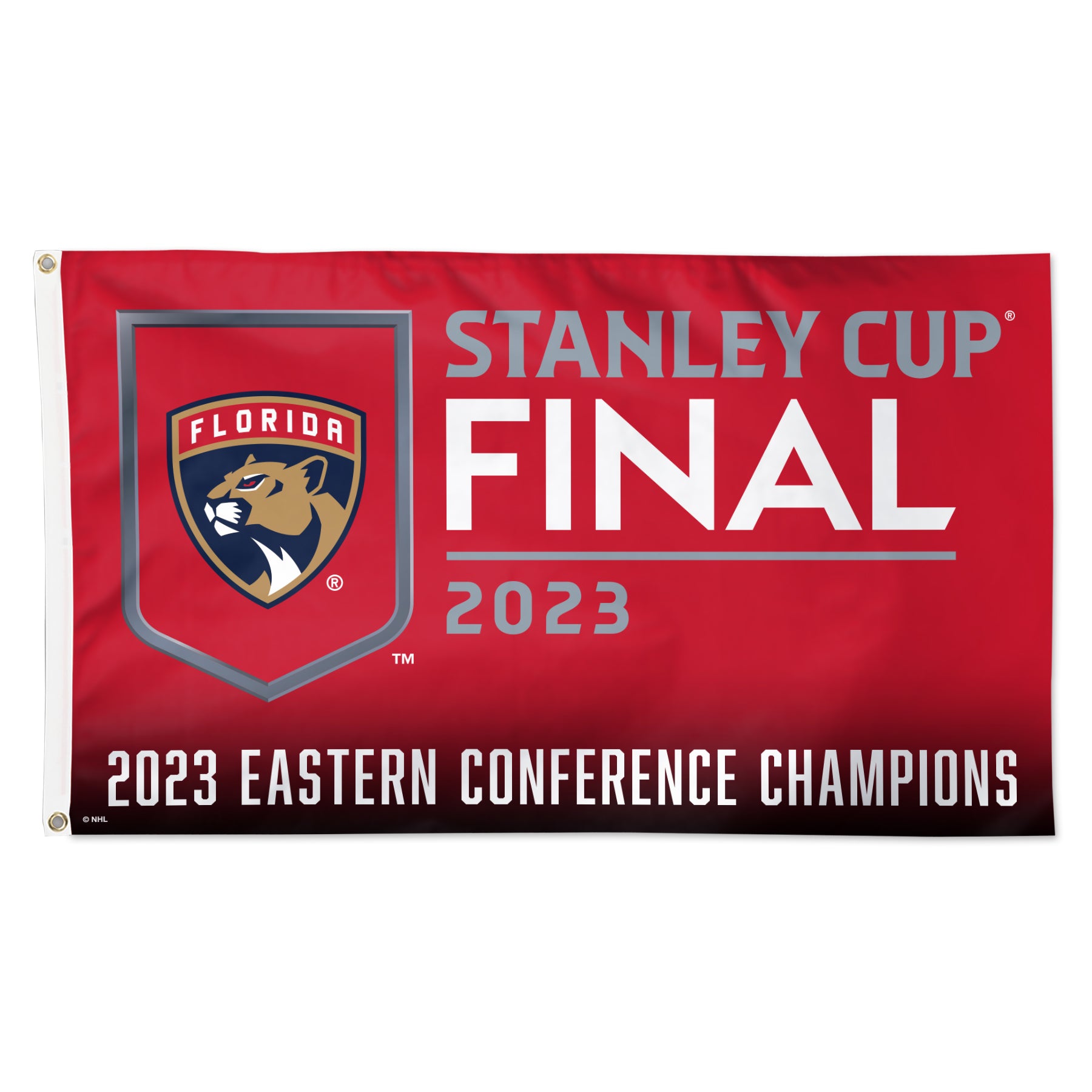 Florida Panthers 2023 Stanley Cup Finals 3x5 Deluxe Banner Flag