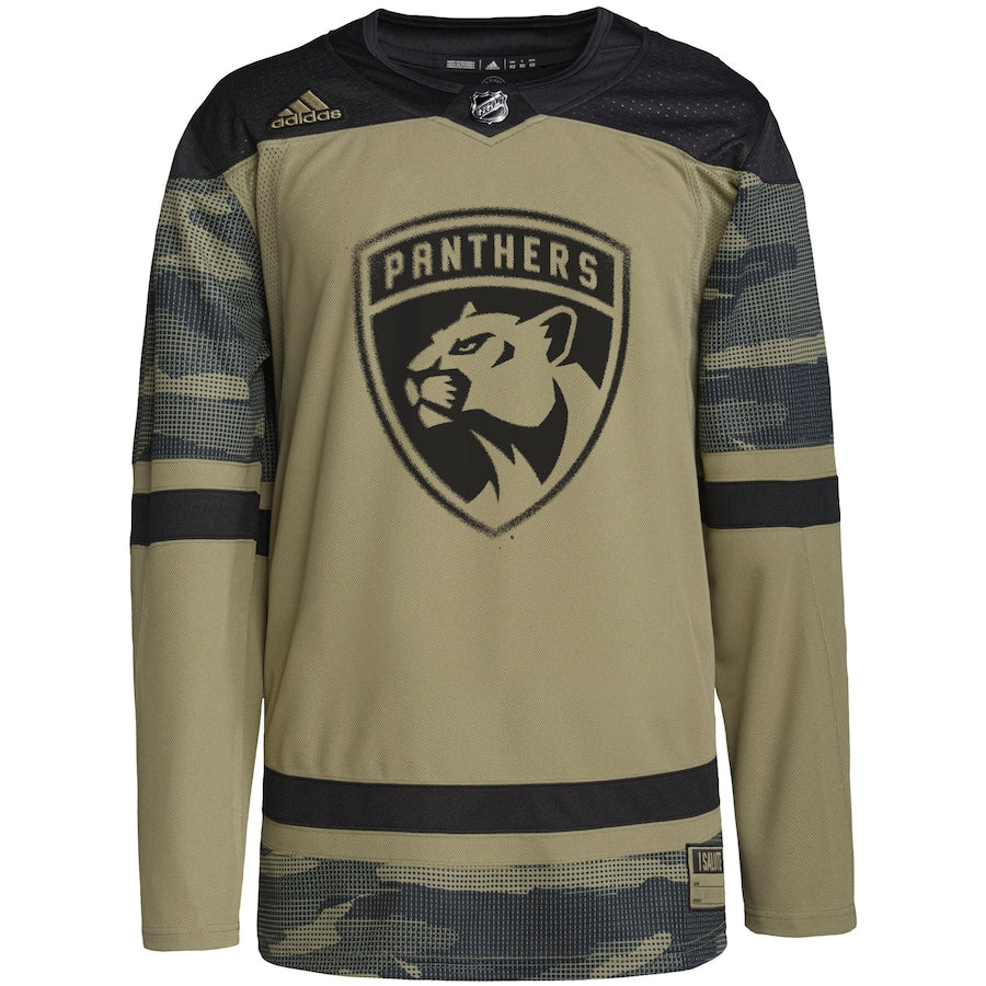 Men's Florida Panthers adidas Camo Military Appreciation Team