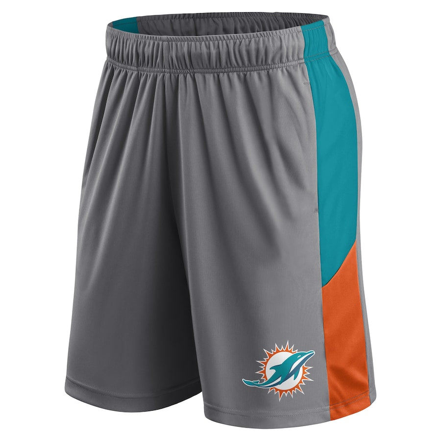 Miami Dolphins Fanatics Primary Logo Shorts Grey