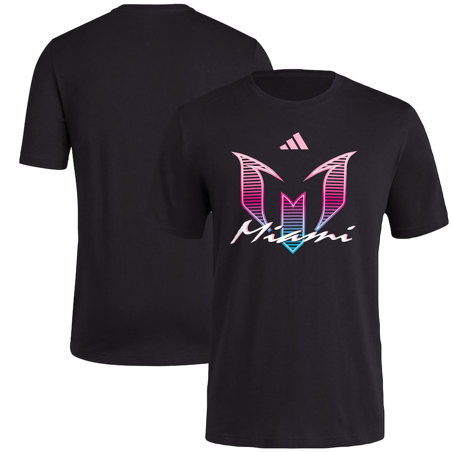 Lionel Messi x adidas Neon Lights T-Shirt - Black