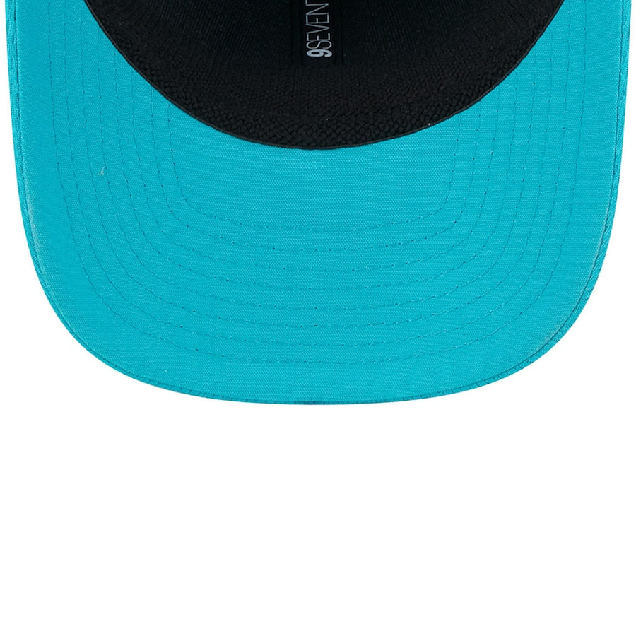 Miami Dolphins New Era 2024 Sideline 9Seventy Stretch-Snap Hat - Aqua