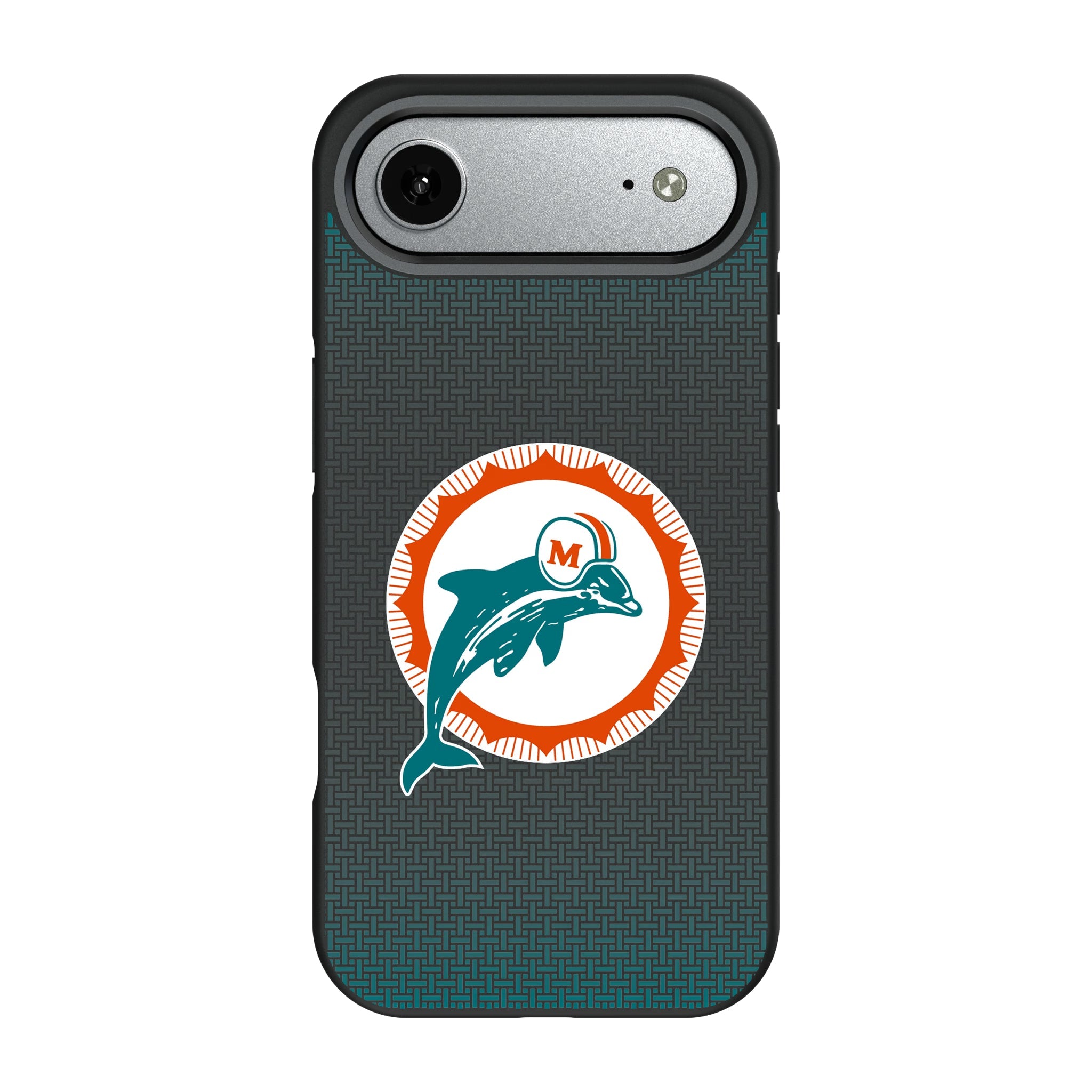 Miami Dolphins 1966-1973 Historic Collection Linen Bump Phone Case