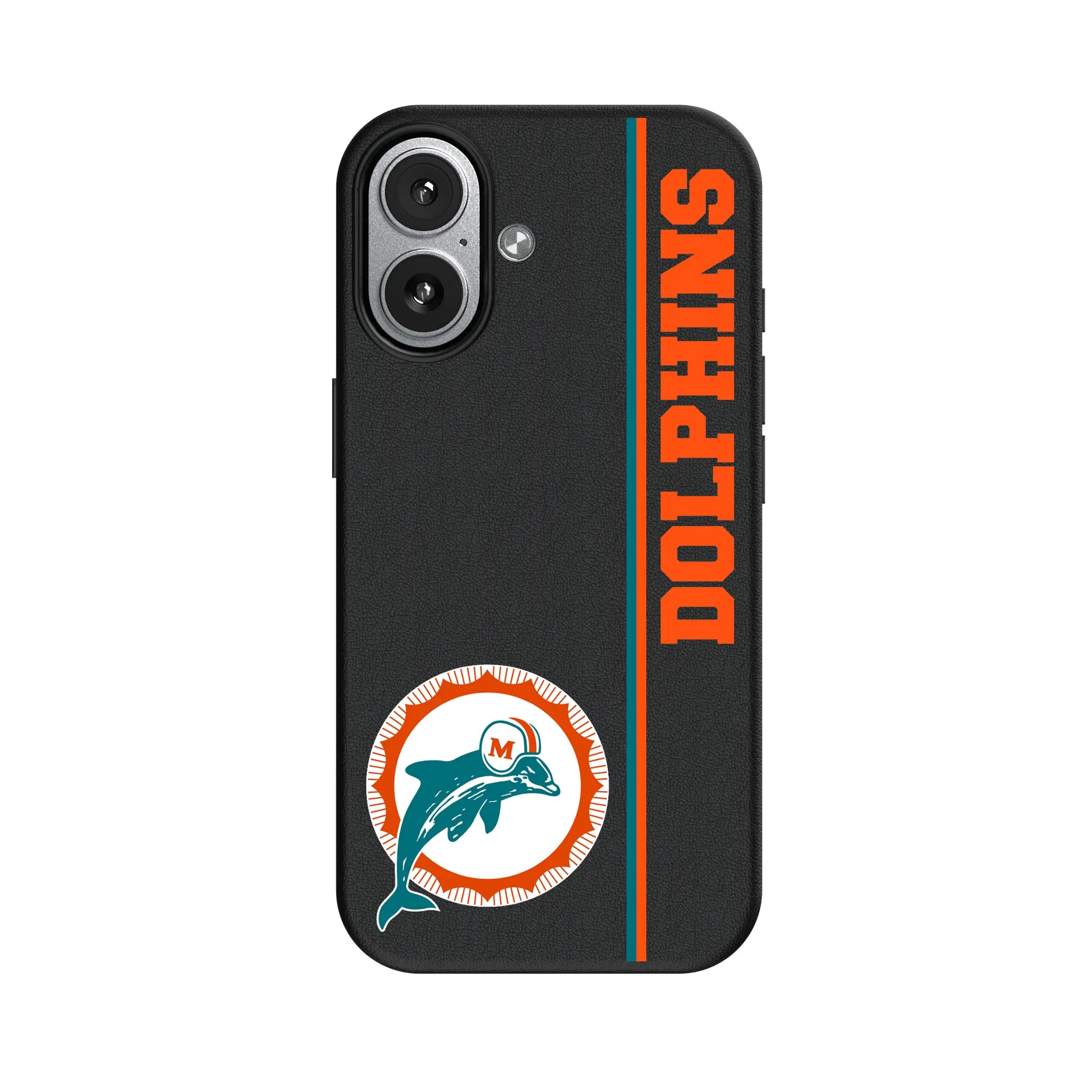 Miami Dolphins 1966-1973 Historic Collection Sidebar MagSafe Compatible Phone Case for Apple iPhone