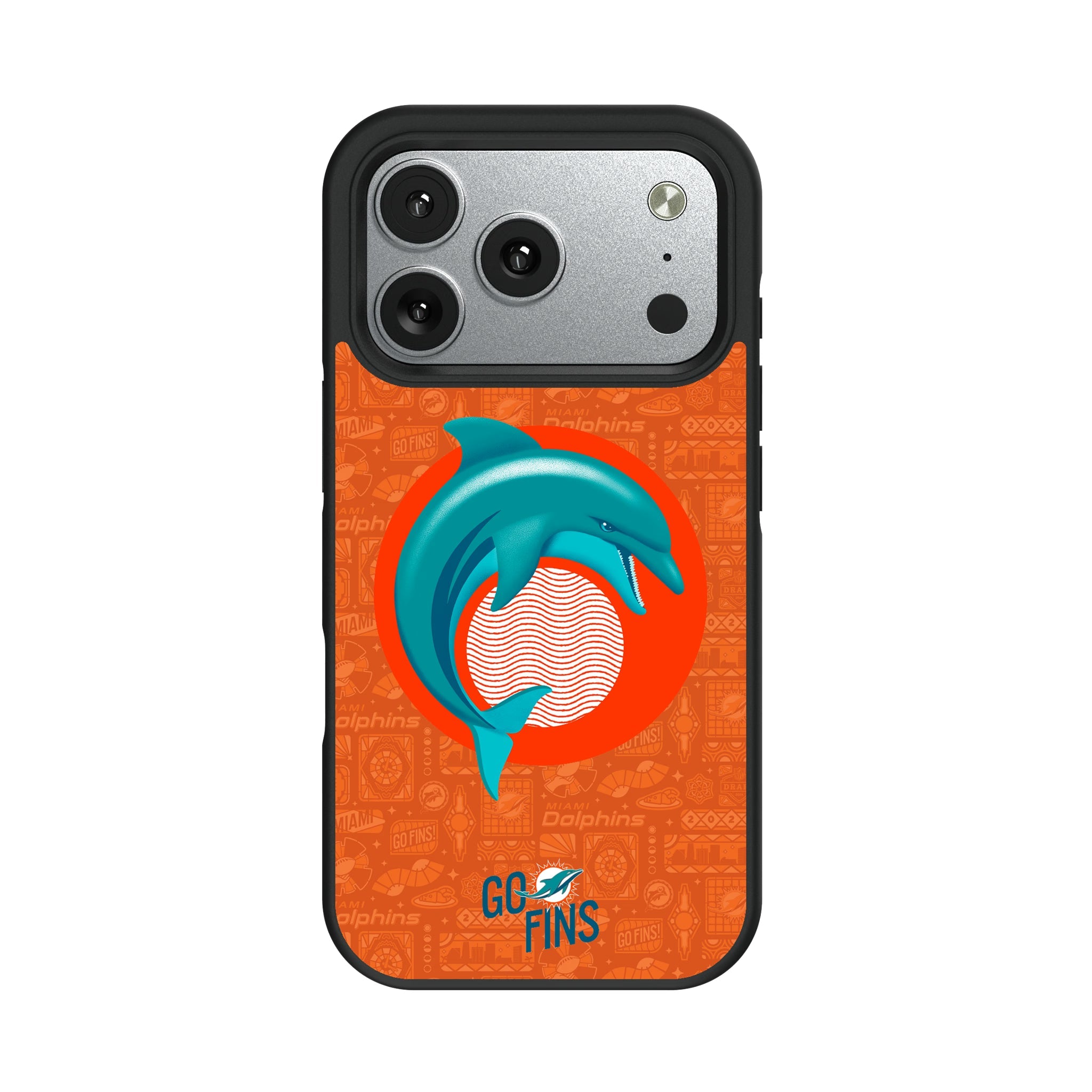 Miami Dolphins 2024 Illustrated Limited Edition Bump Phone Case