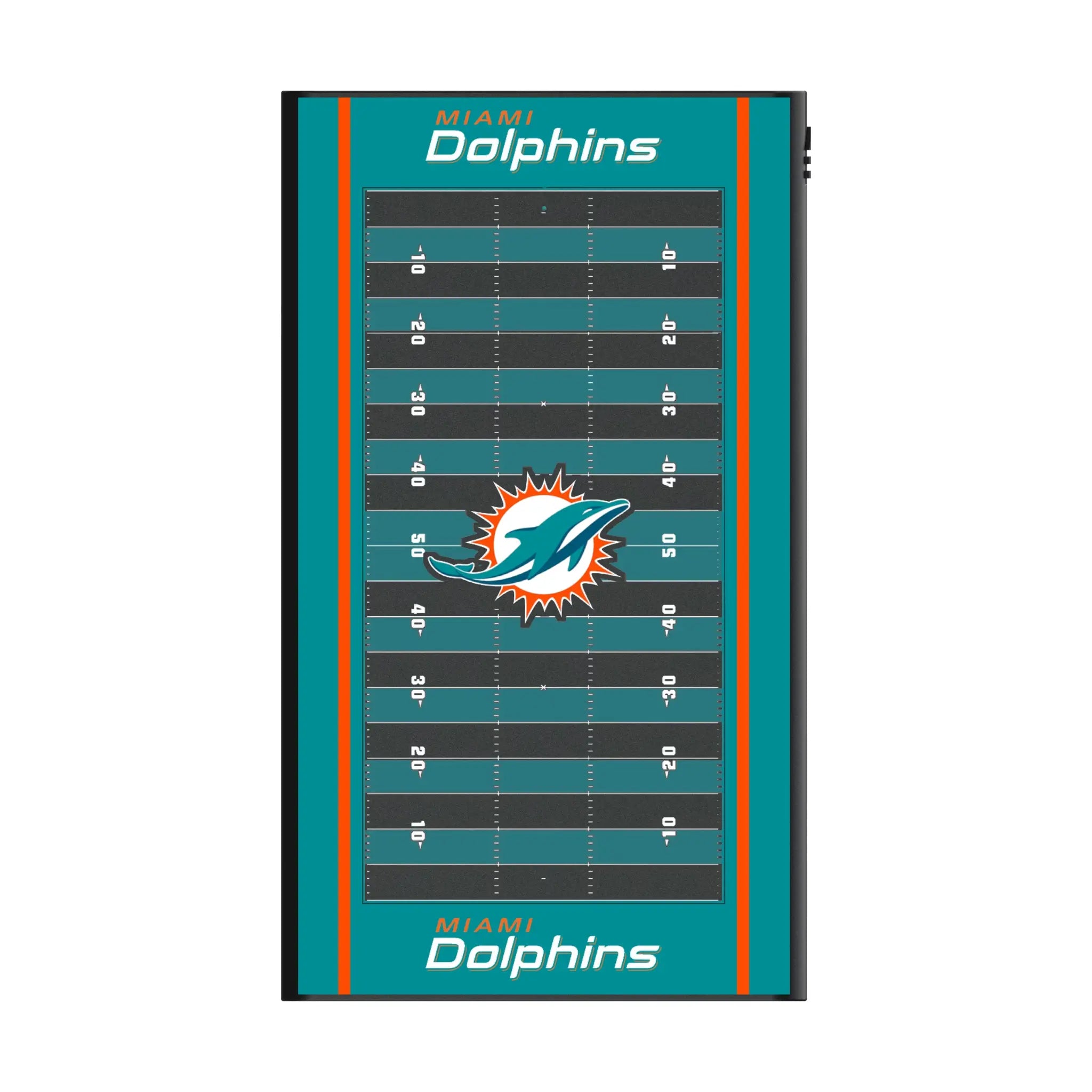 Miami Dolphins Field 5000mAh Flat Powerbank