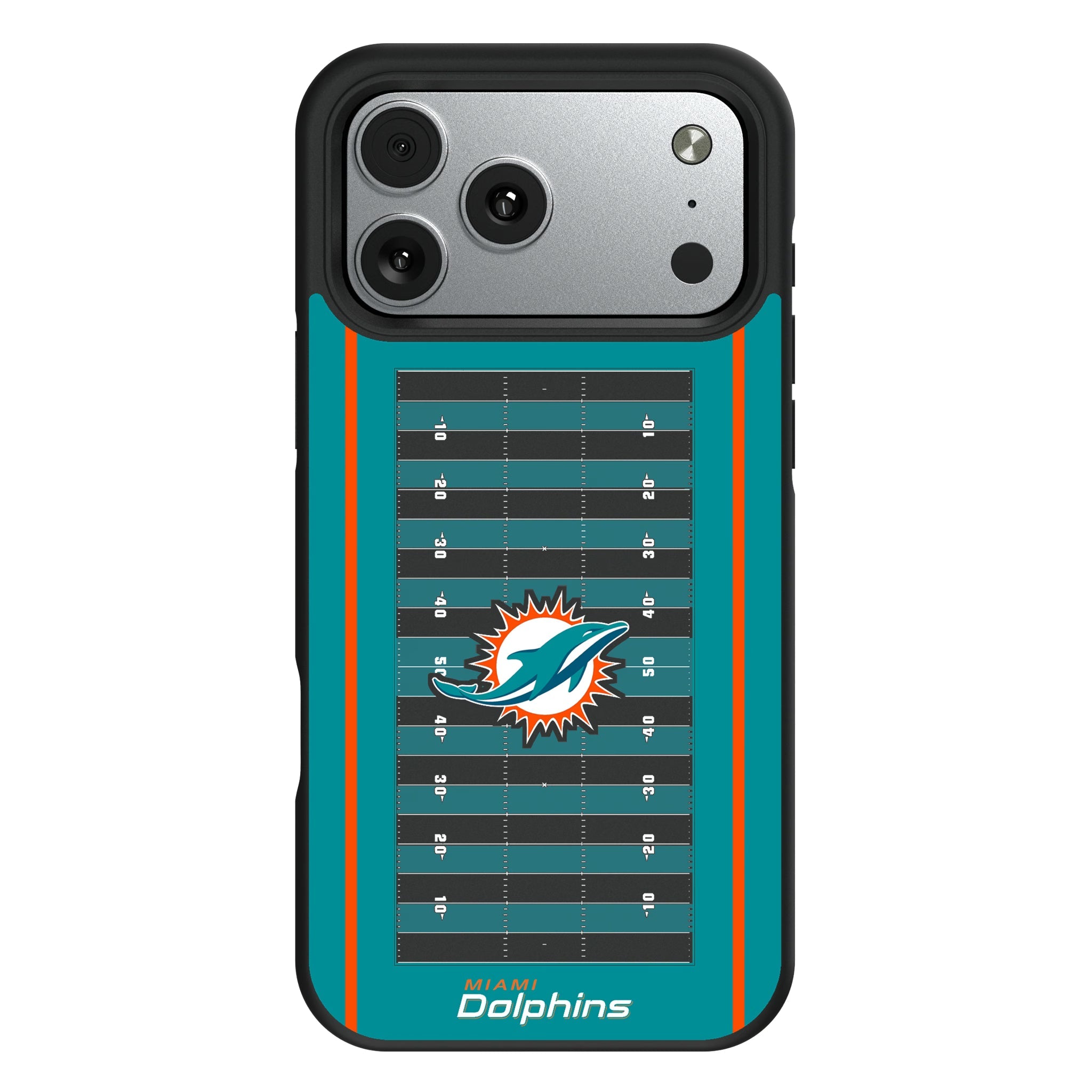 Miami Dolphins Football Field Bump Case