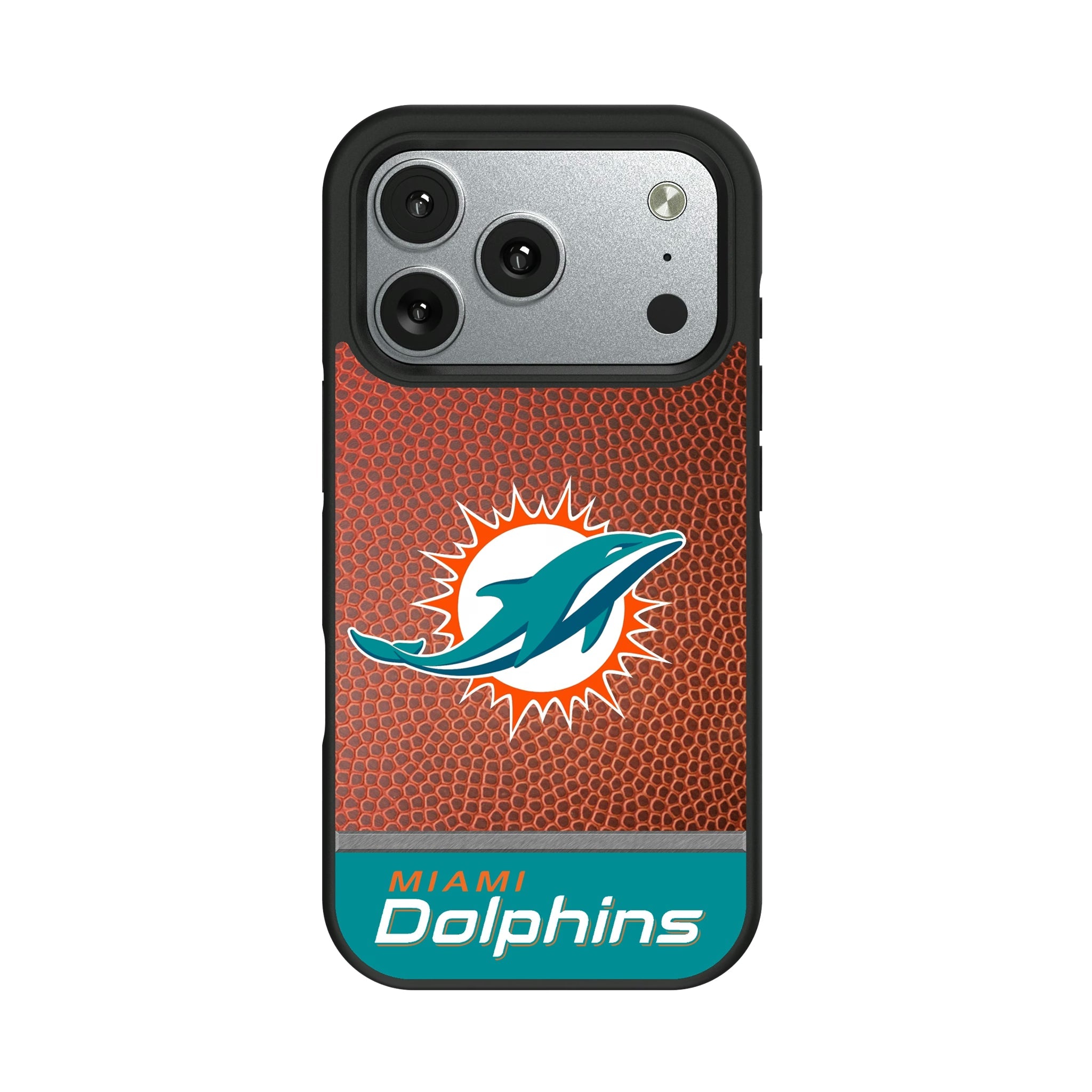 Miami Dolphins Football Wordmark Bump Case