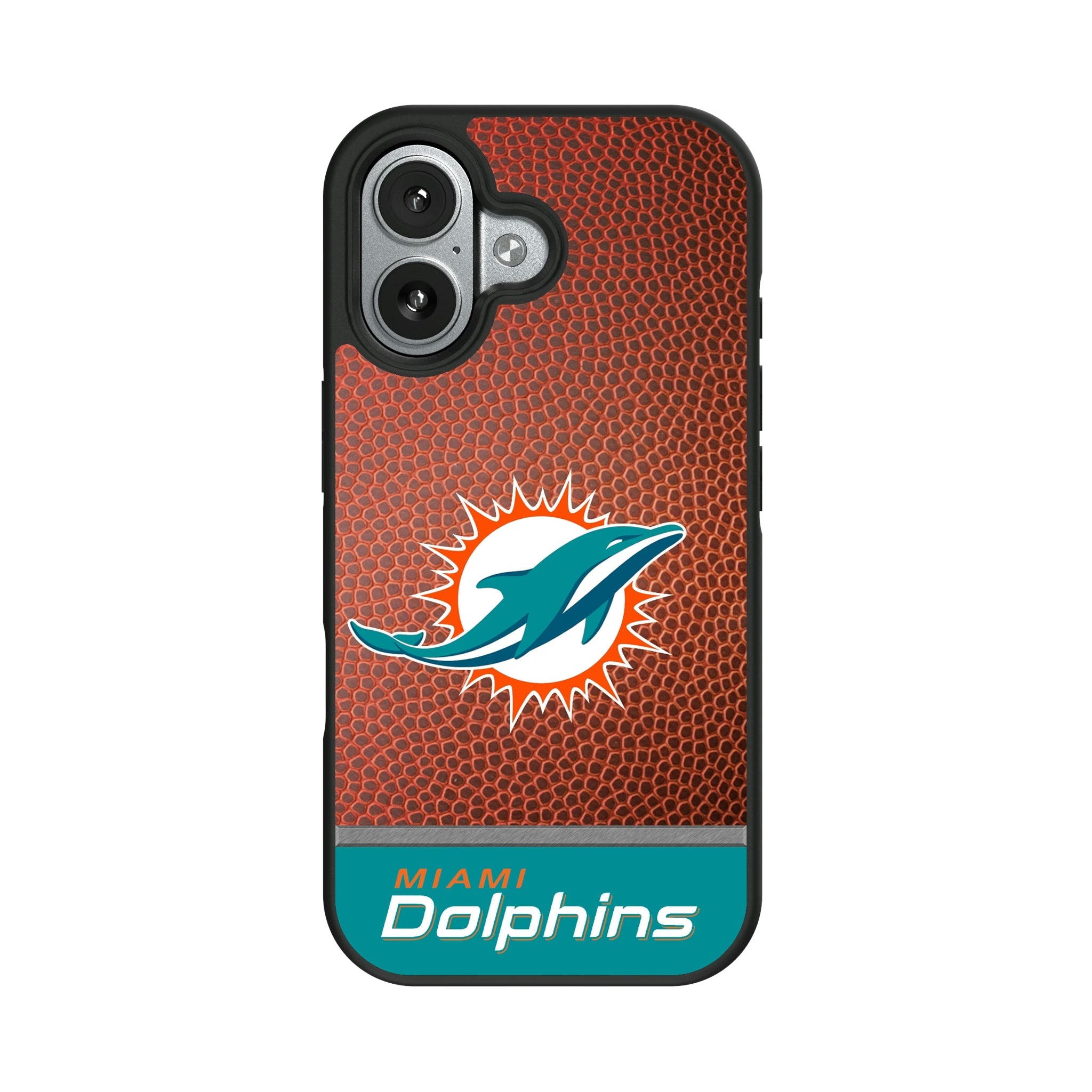 Miami Dolphins Football Wordmark Bump Case