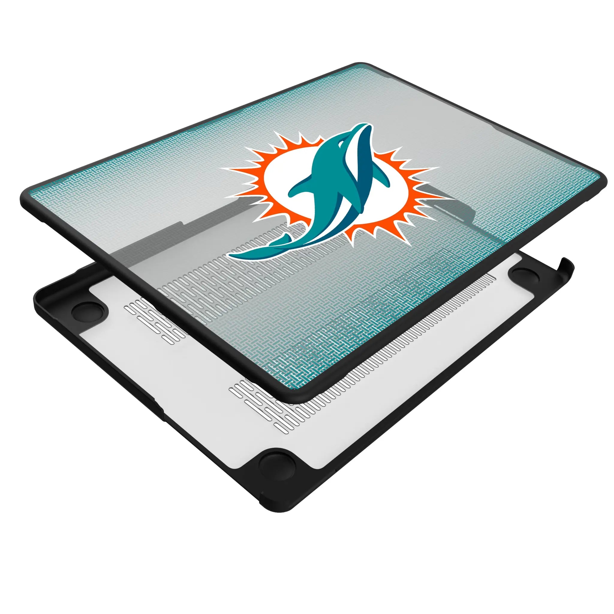 Miami Dolphins Linen Laptop Case for Apple MacBook