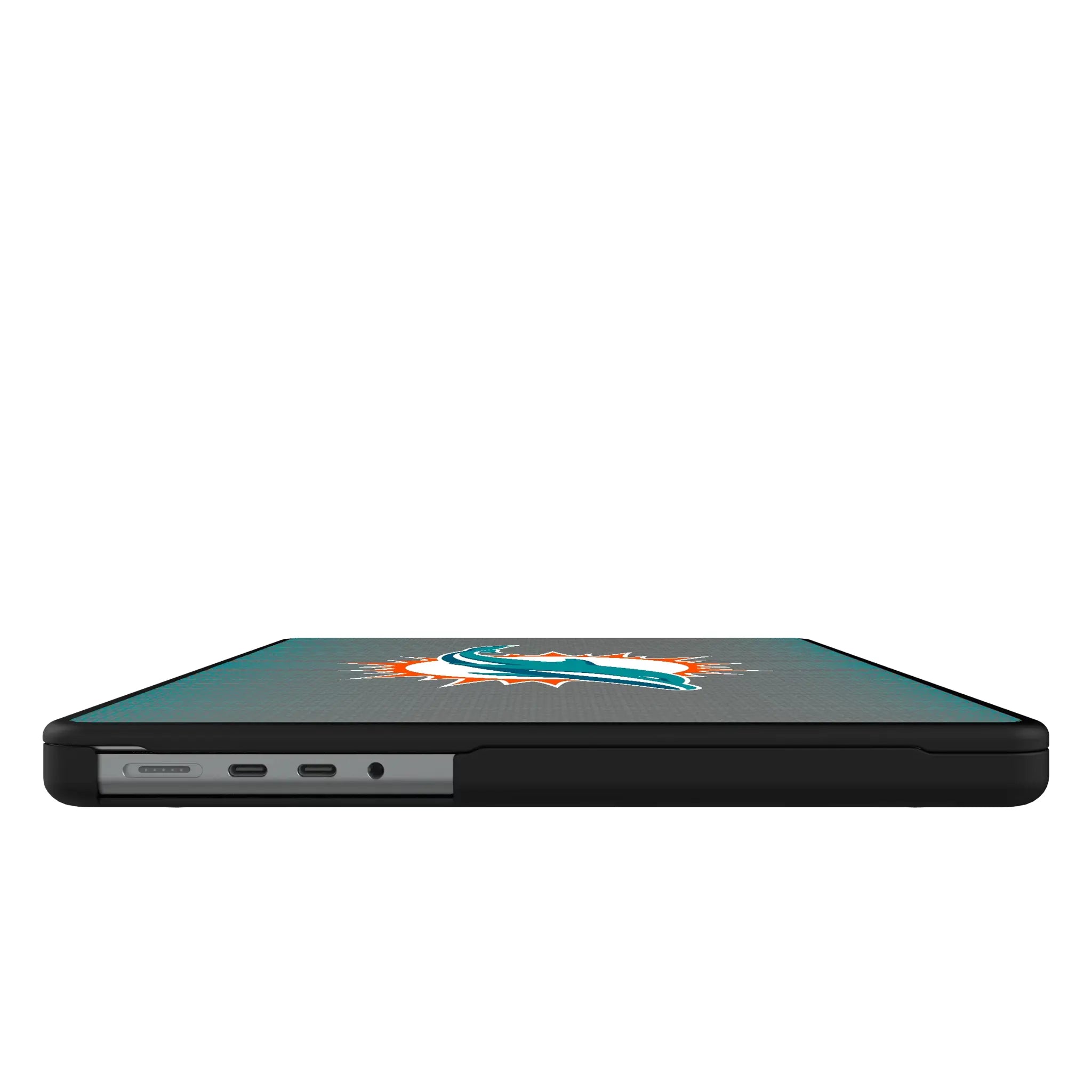 Miami Dolphins Linen Laptop Case for Apple MacBook