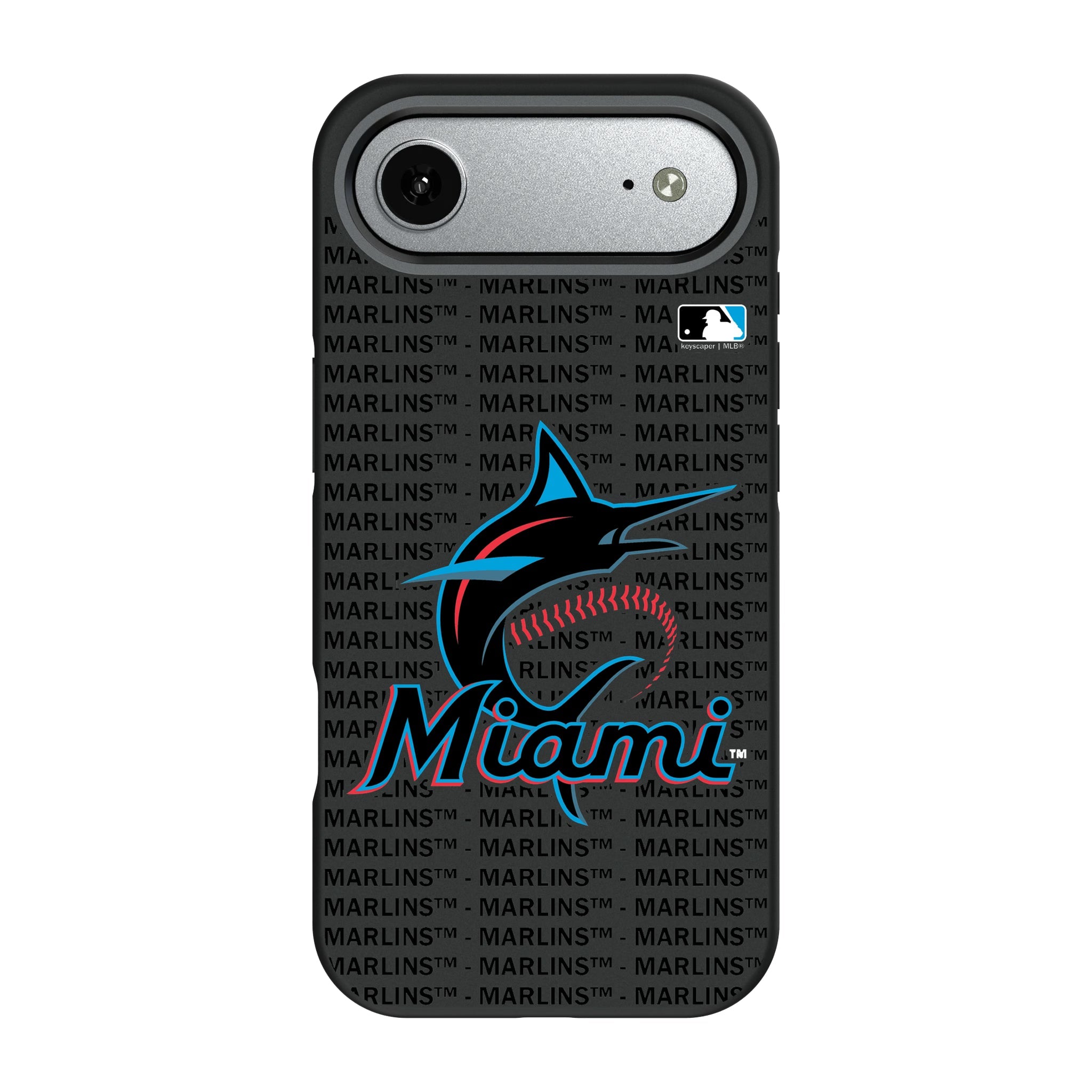 Miami Marlins Blackletter Bump Case