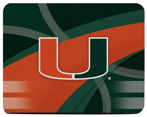 Miami Hurricanes Glass Cutting Board - 11" x 8"