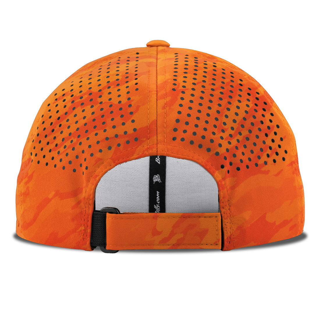 Miami Hurricanes Branded Bills "Sebastian the Ibis" Curved Performance Hat - Orange
