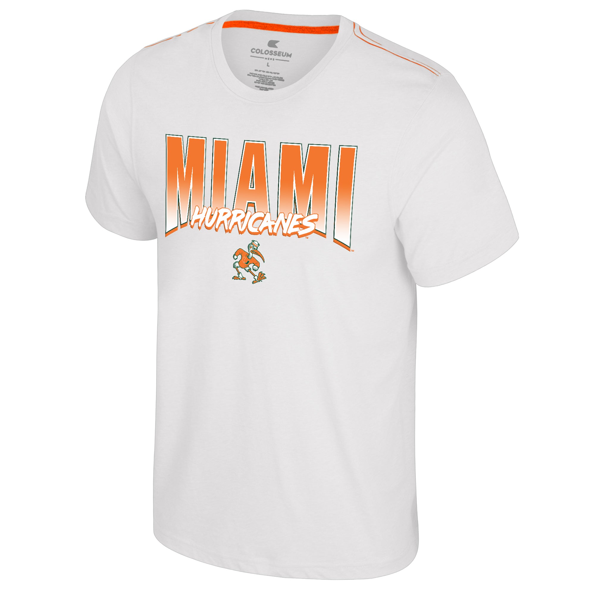 Miami Hurricanes Colosseum Manhattan Project T-Shirt - White