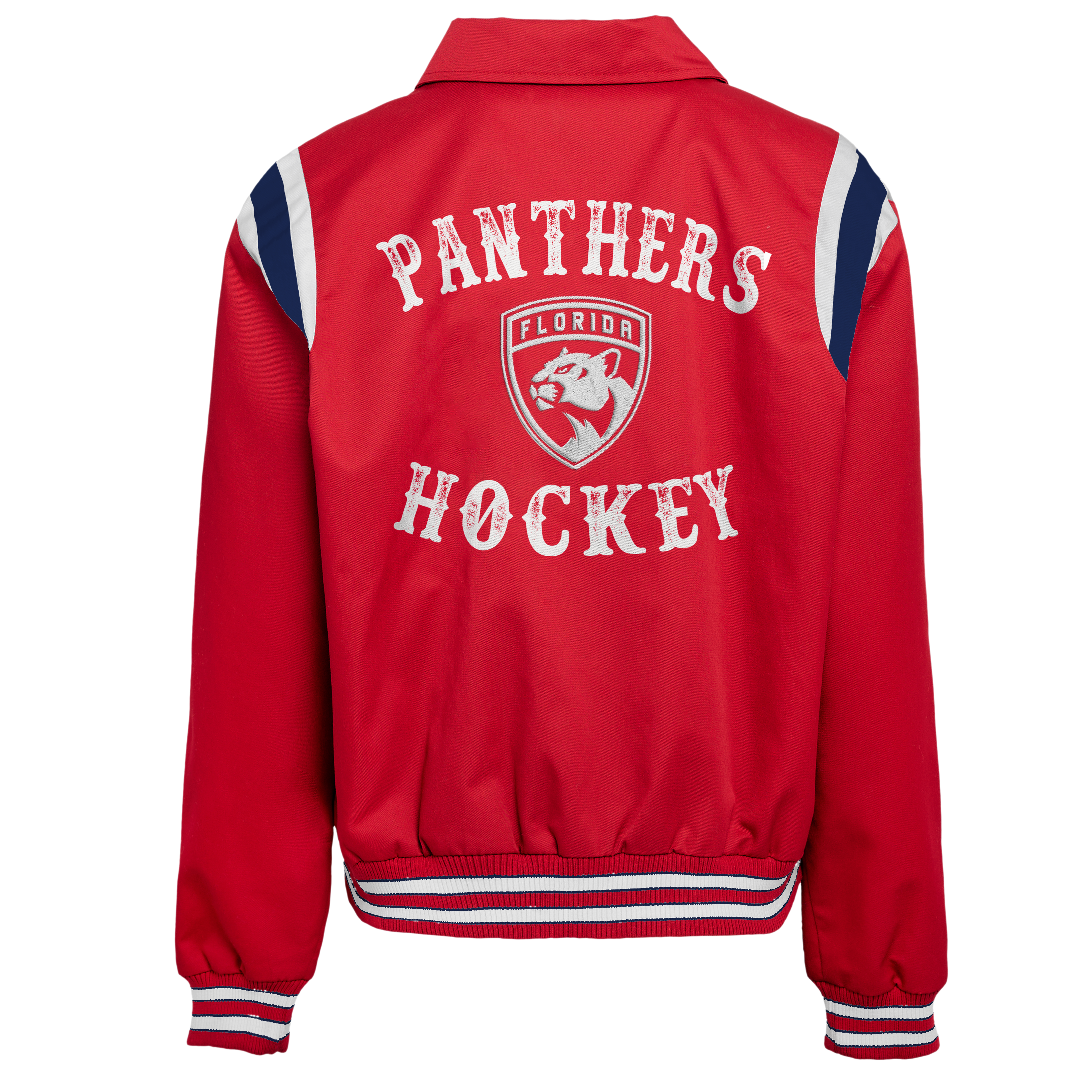 Florida Panthers WEAR by Erin Andrews Women's Full-Snap Jacket - Red