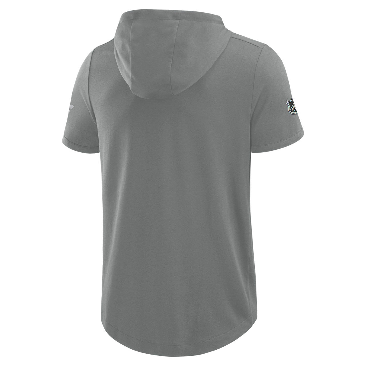 Florida Panthers 2025 Stanley Cup Champions Authentic Pro Short Sleeve Hooded Pullover - Grey