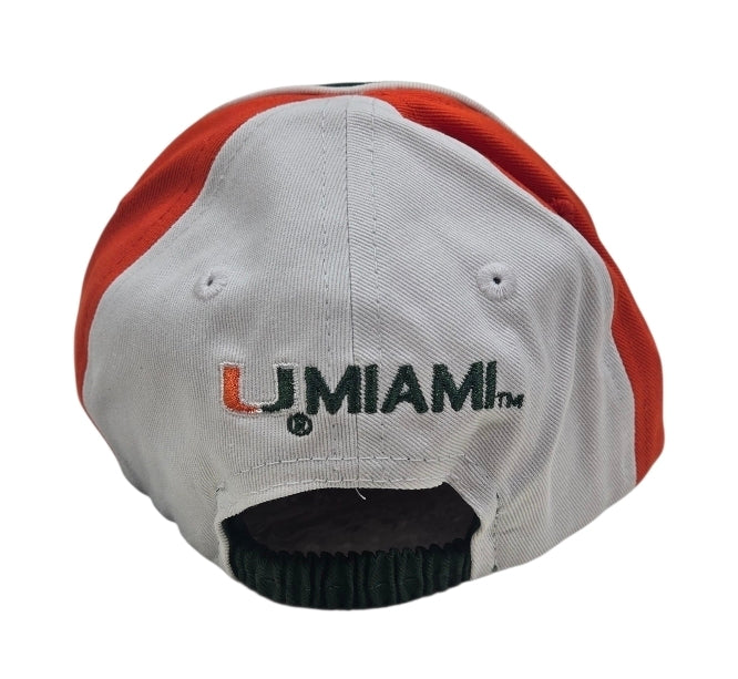 Miami Hurricanes Infant Kick Off Stretchback Hat - Tri-Color