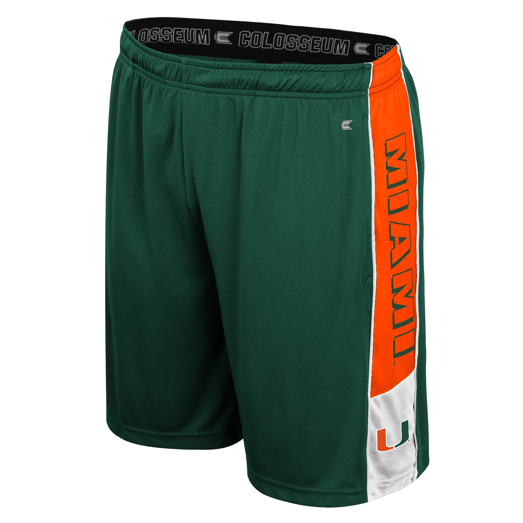 Miami Hurricanes Colosseum Quantum Shorts - Green