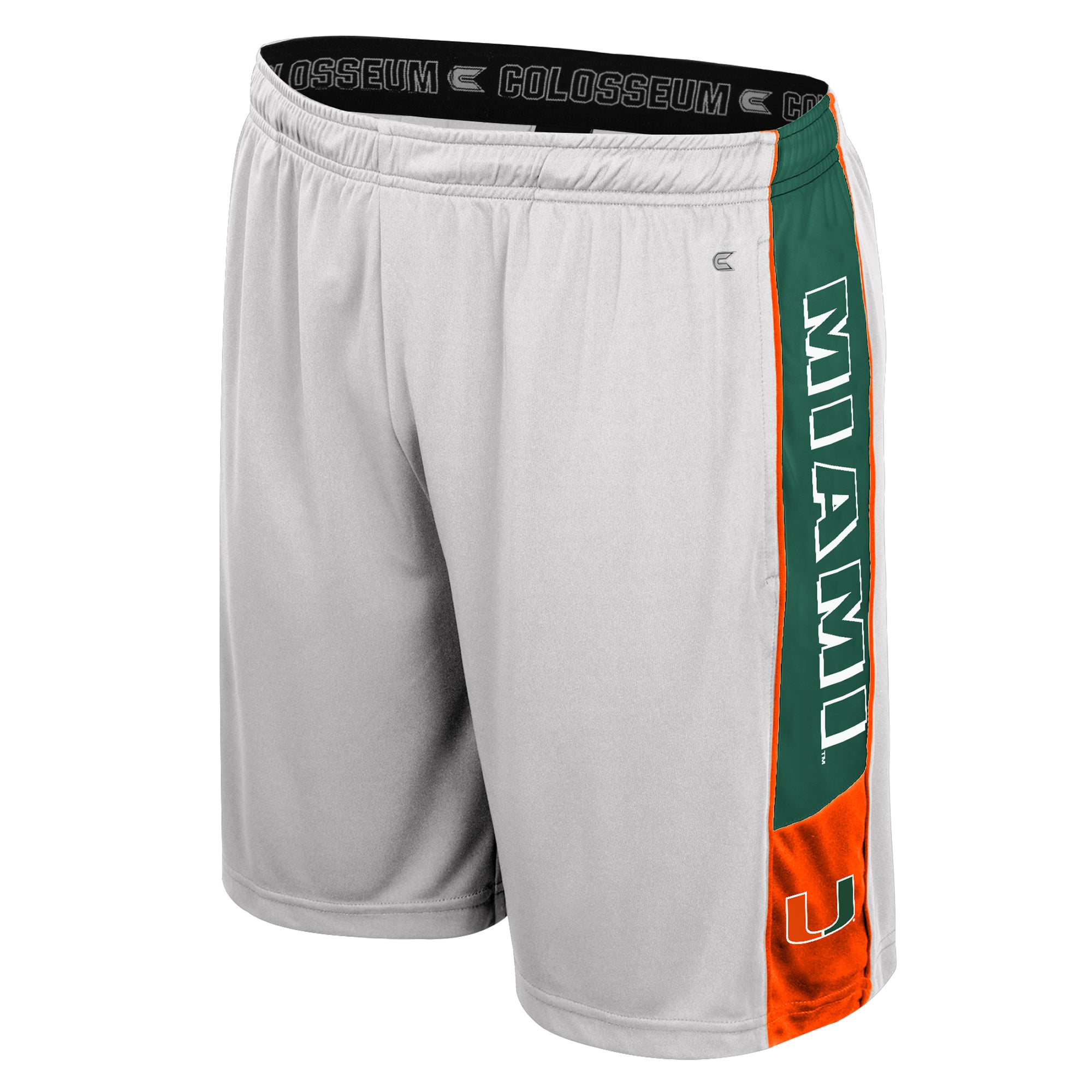Miami Hurricanes Colosseum Quantum Shorts - White