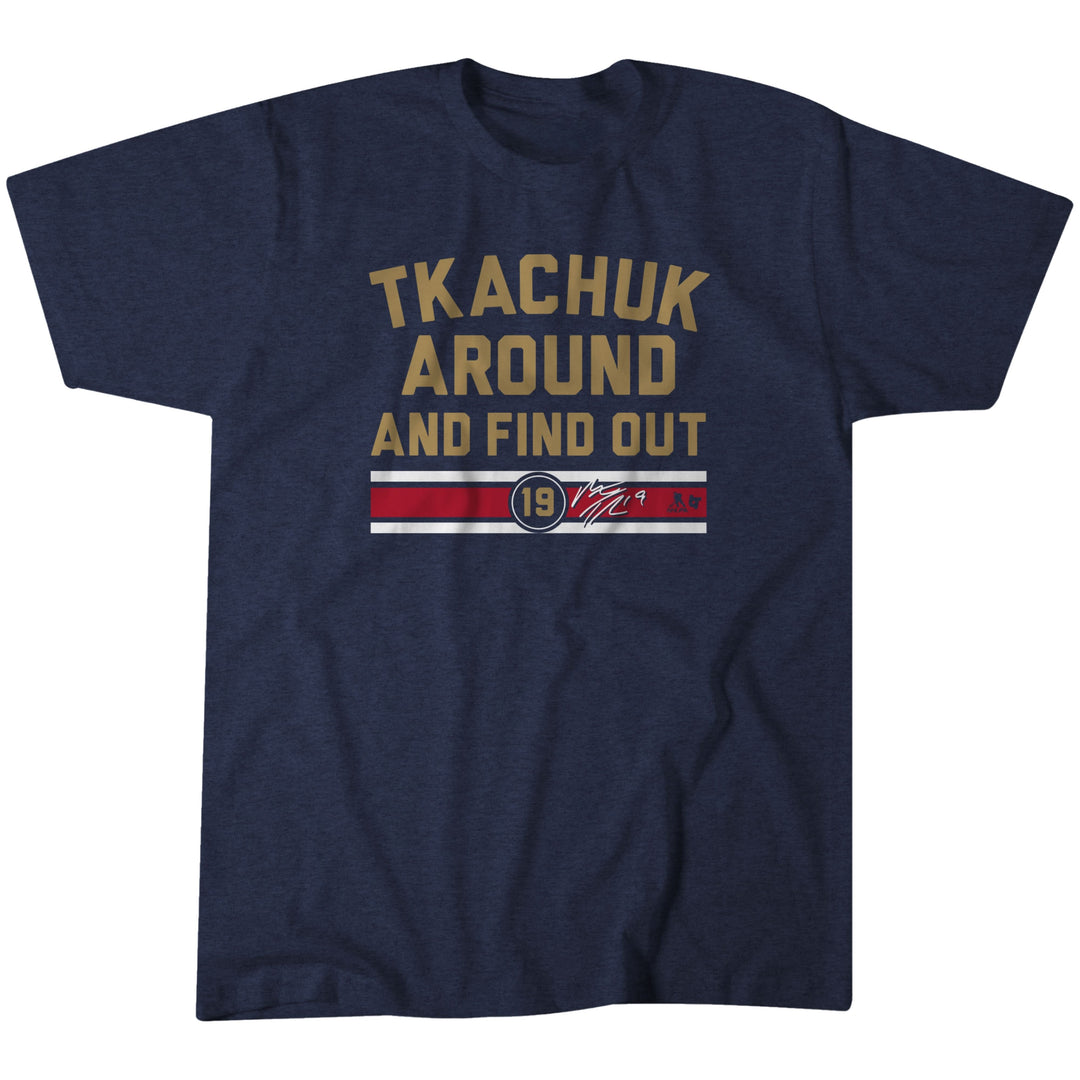 Matthew Tkachuk Around and Find Out - Navy