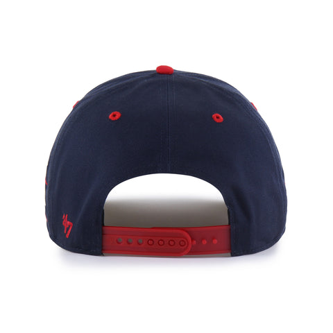 Florida Panthers 47 Brand Diamond Cut Hitch Adjustable Hat - Navy/Red