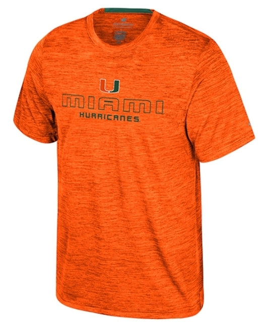 Miami Hurricanes Colosseum Theoretical T-Shirt - Heather Orange