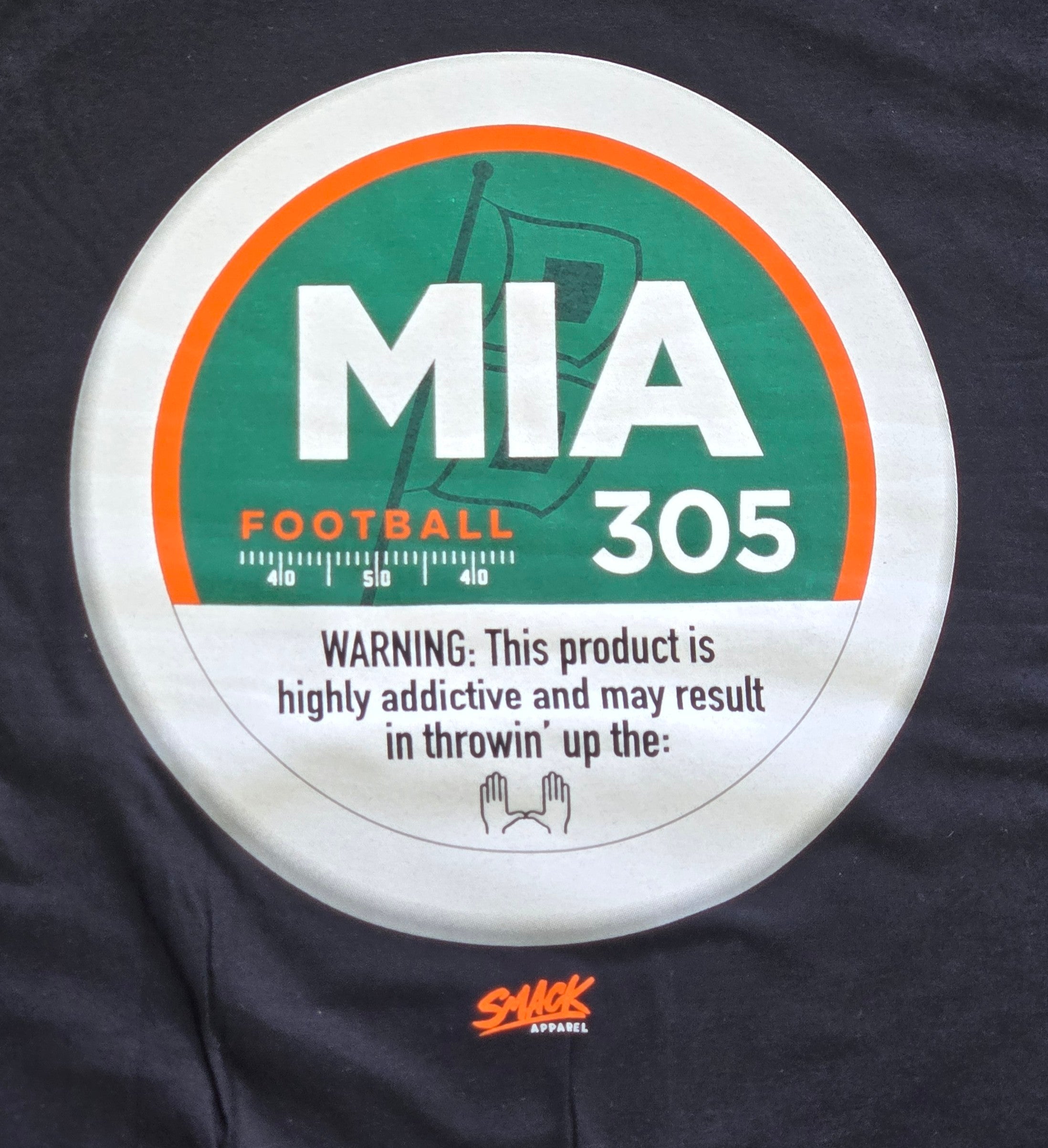 MIA - 305 Addicted to Miami T-Shirt - Black