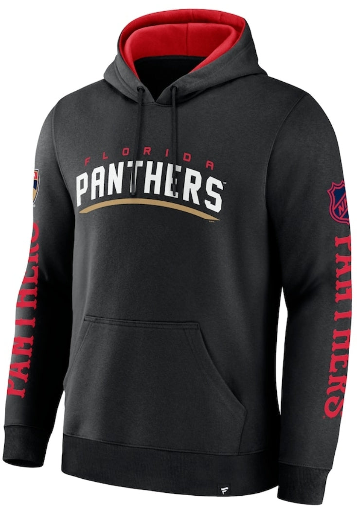 Florida Panthers Fanatics Branded Big City Pullover Hoodie - Black