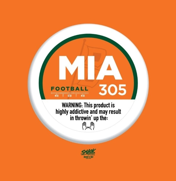 MIA - 305 Addicted to Miami T-Shirt - Orange