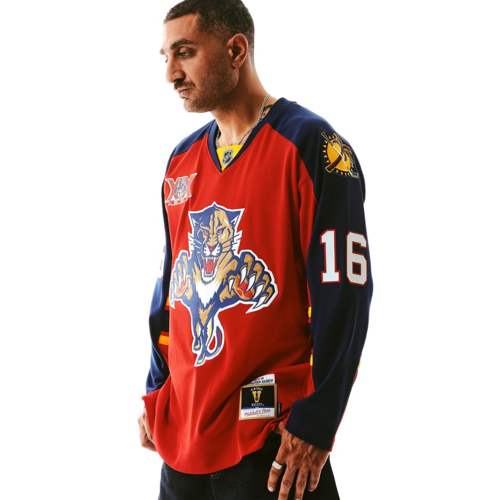 Florida Panthers Aleksander Barkov Mitchell & Ness 2013-14 Red Power Play Jersey