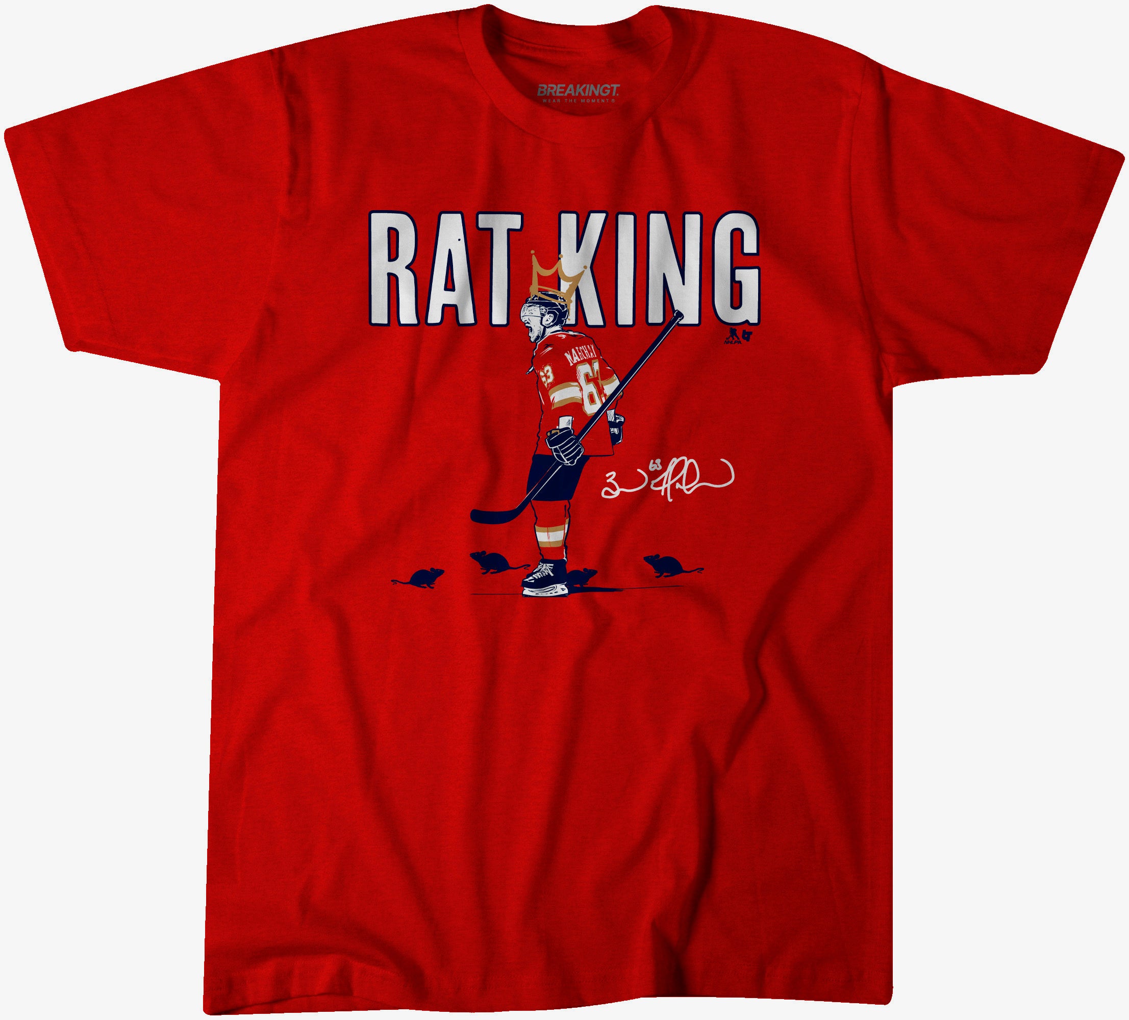 Brad Marchand: The Rat King T-Shirt - Red