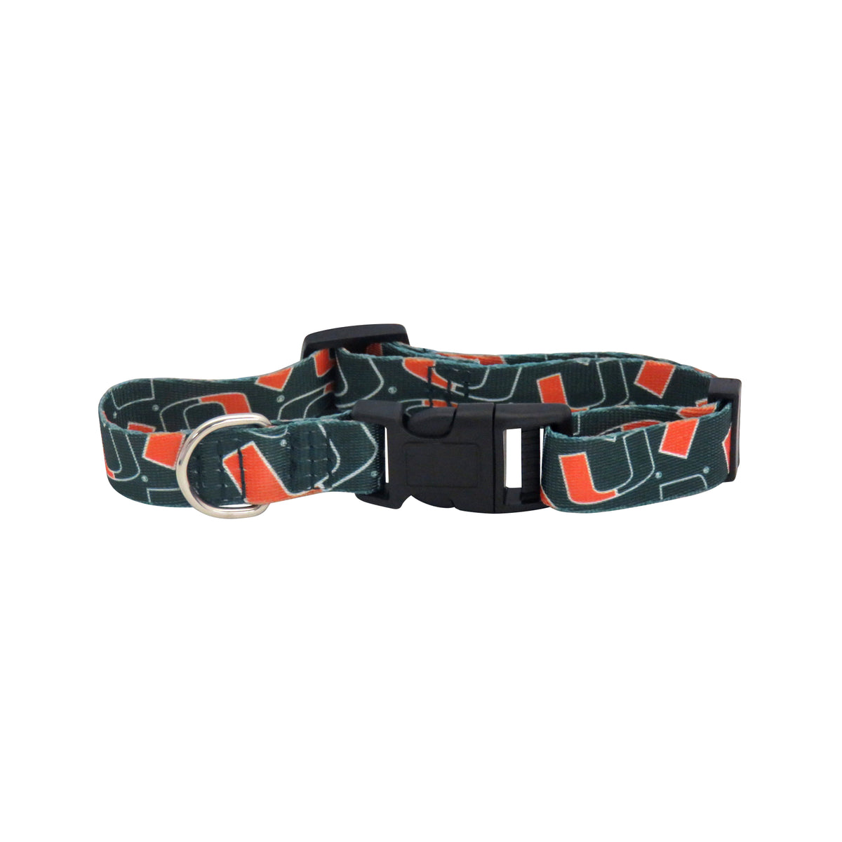 Miami Hurricanes Pet Collar - Green