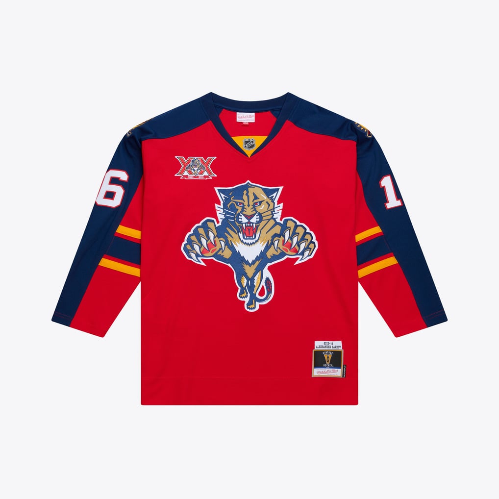 Florida Panthers Aleksander Barkov Mitchell & Ness 2013-14 Red Power Play Jersey