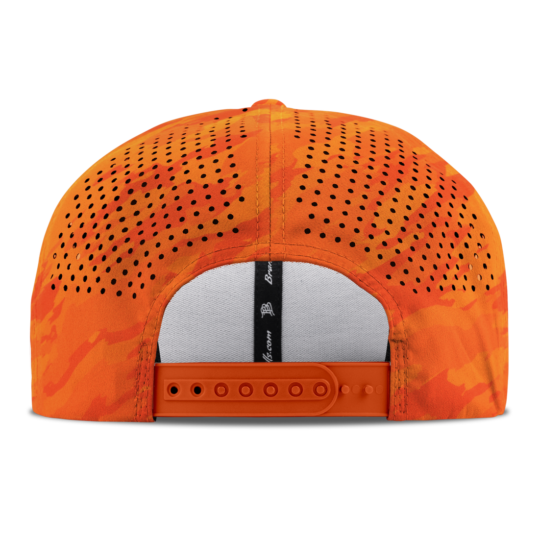 Miami Hurricanes Branded Bills "UMiami Team Logo" Flat Brim Panel Rope Hat - Orange