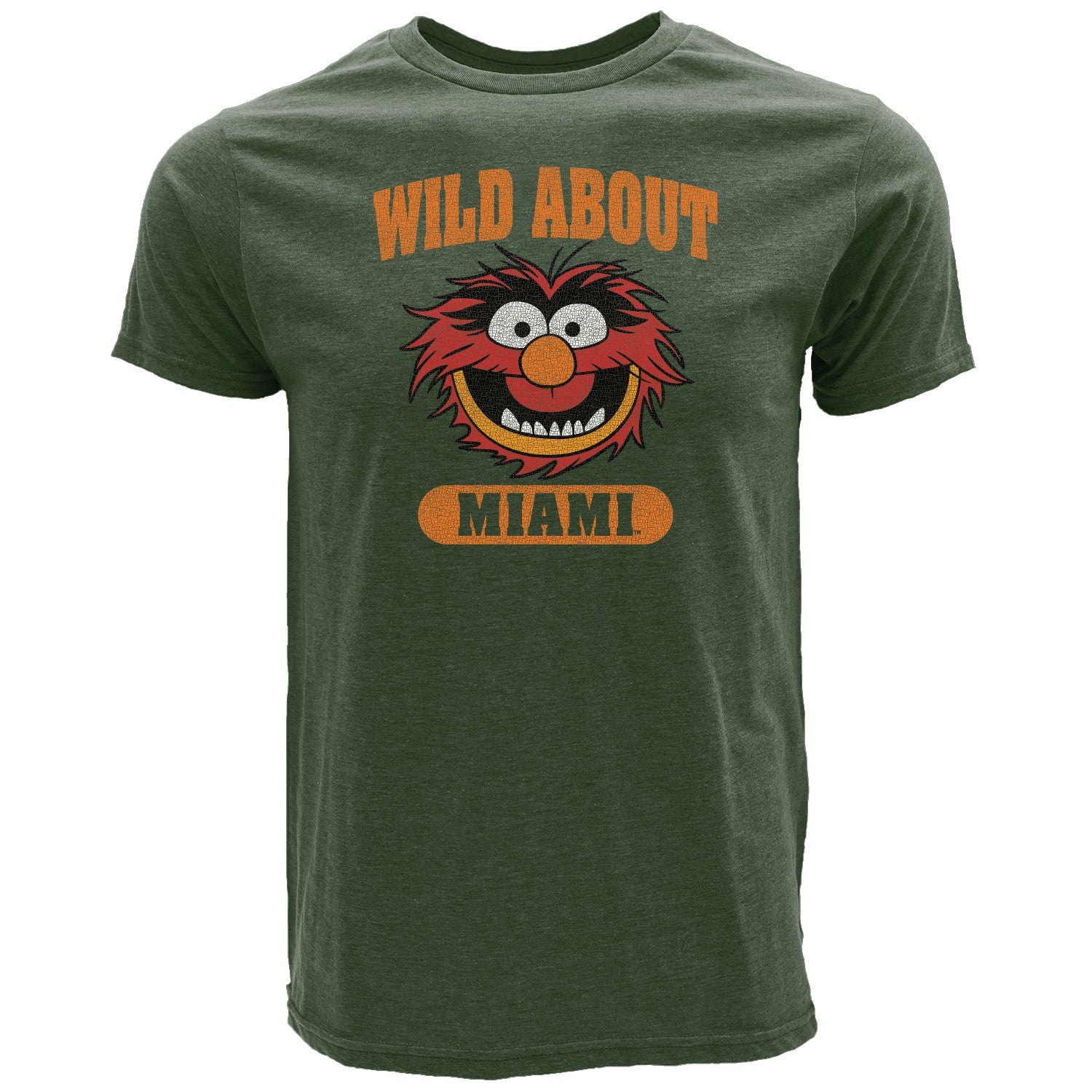 Miami Hurricanes Disney Wild Muppets T-Shirt - Green