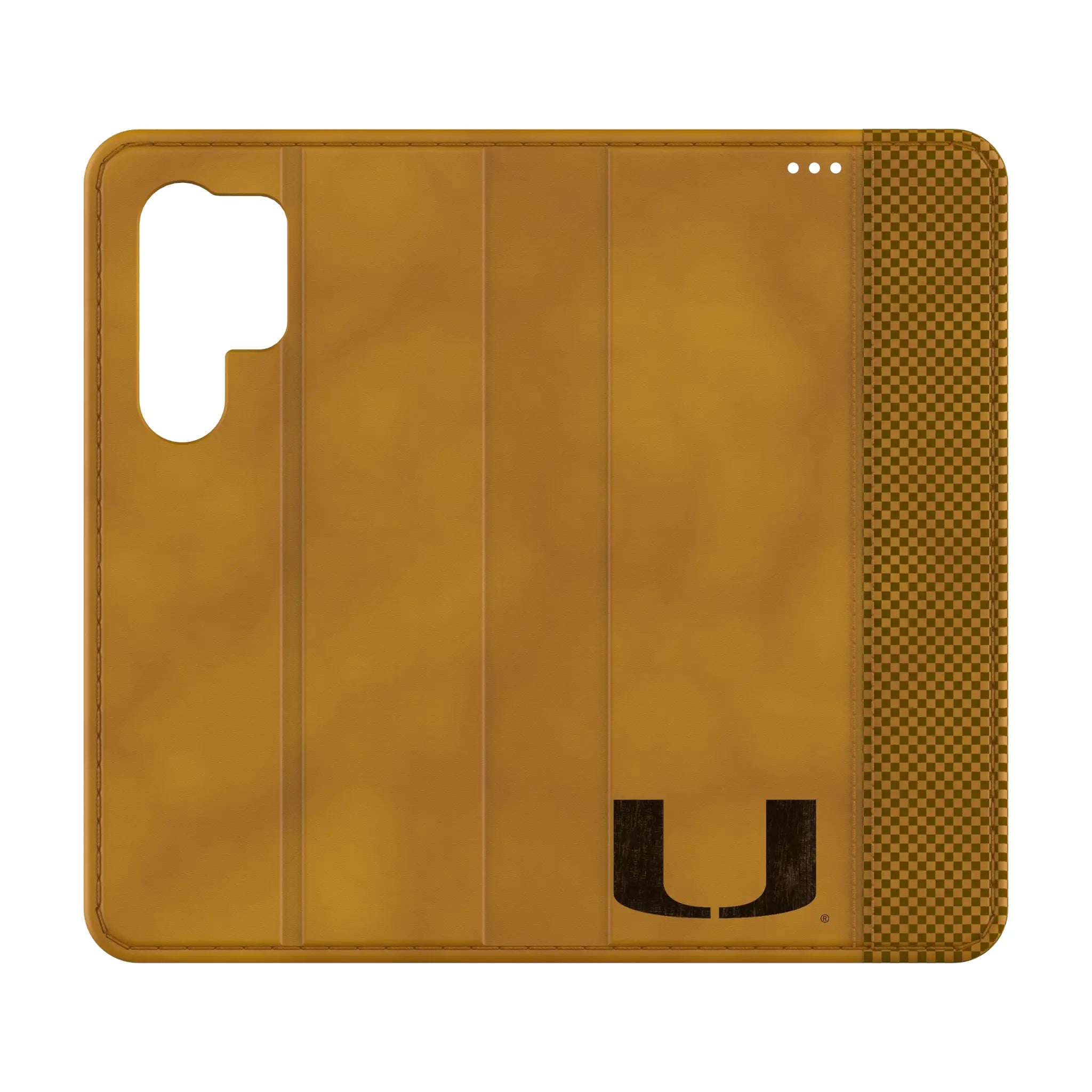 University of Miami Hurricanes Burn Folio Phone Case for Samsung Galaxy