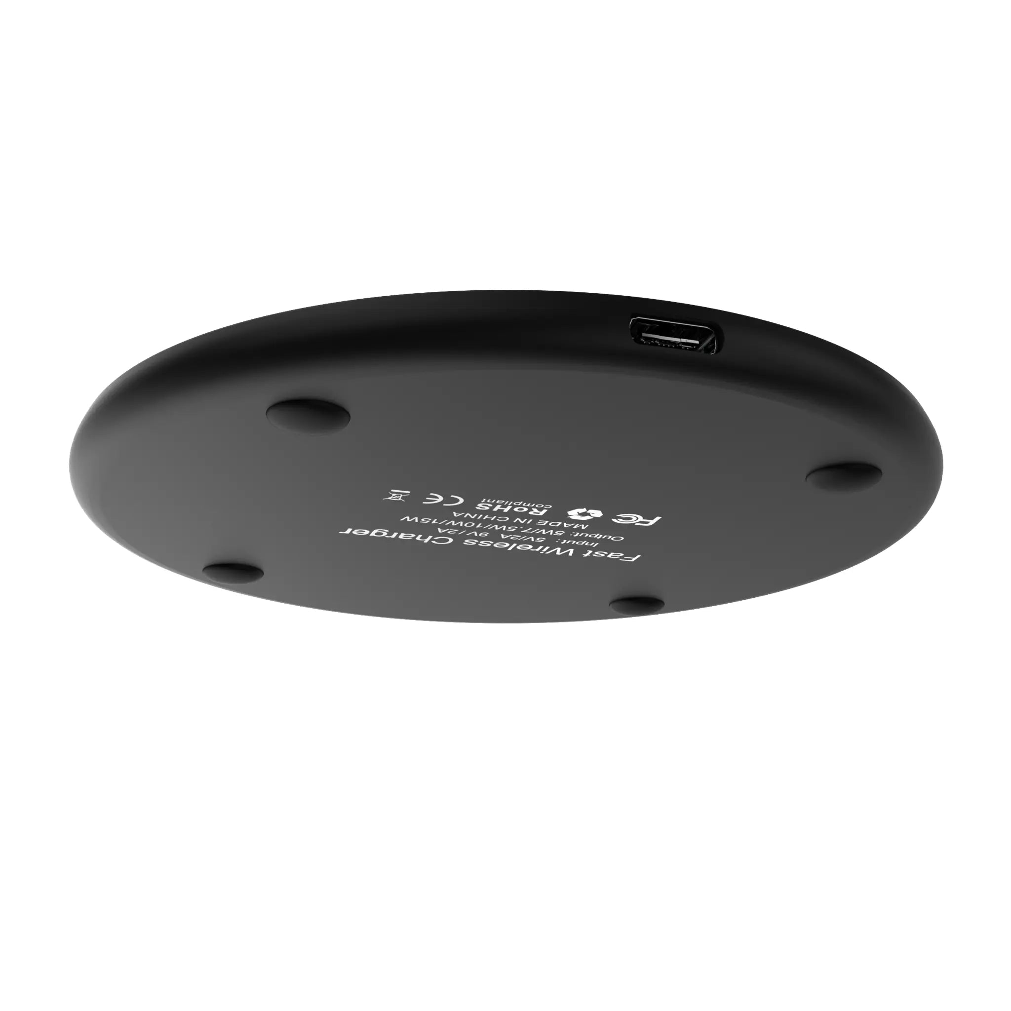 University of Miami Hurricanes Fashion Pattern 15-Watt Wireless Charger