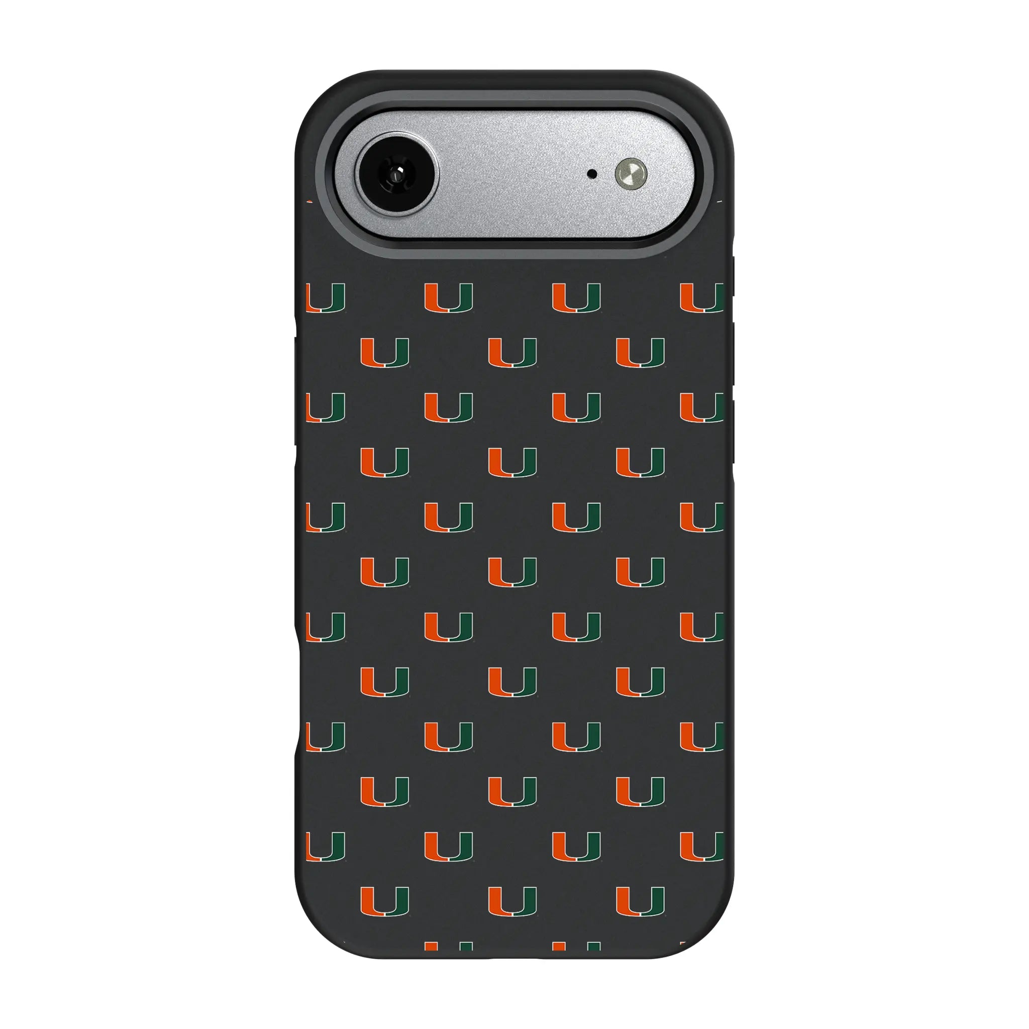 University of Miami Hurricanes Fashion Pattern Bump Phone Case for Apple iPhone