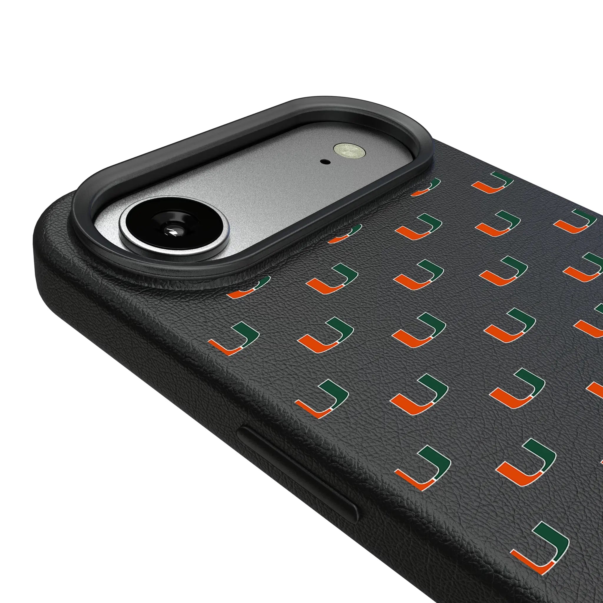 University of Miami Hurricanes Fashion Pattern MagSafe Compatible Phone Case for Apple iPhone