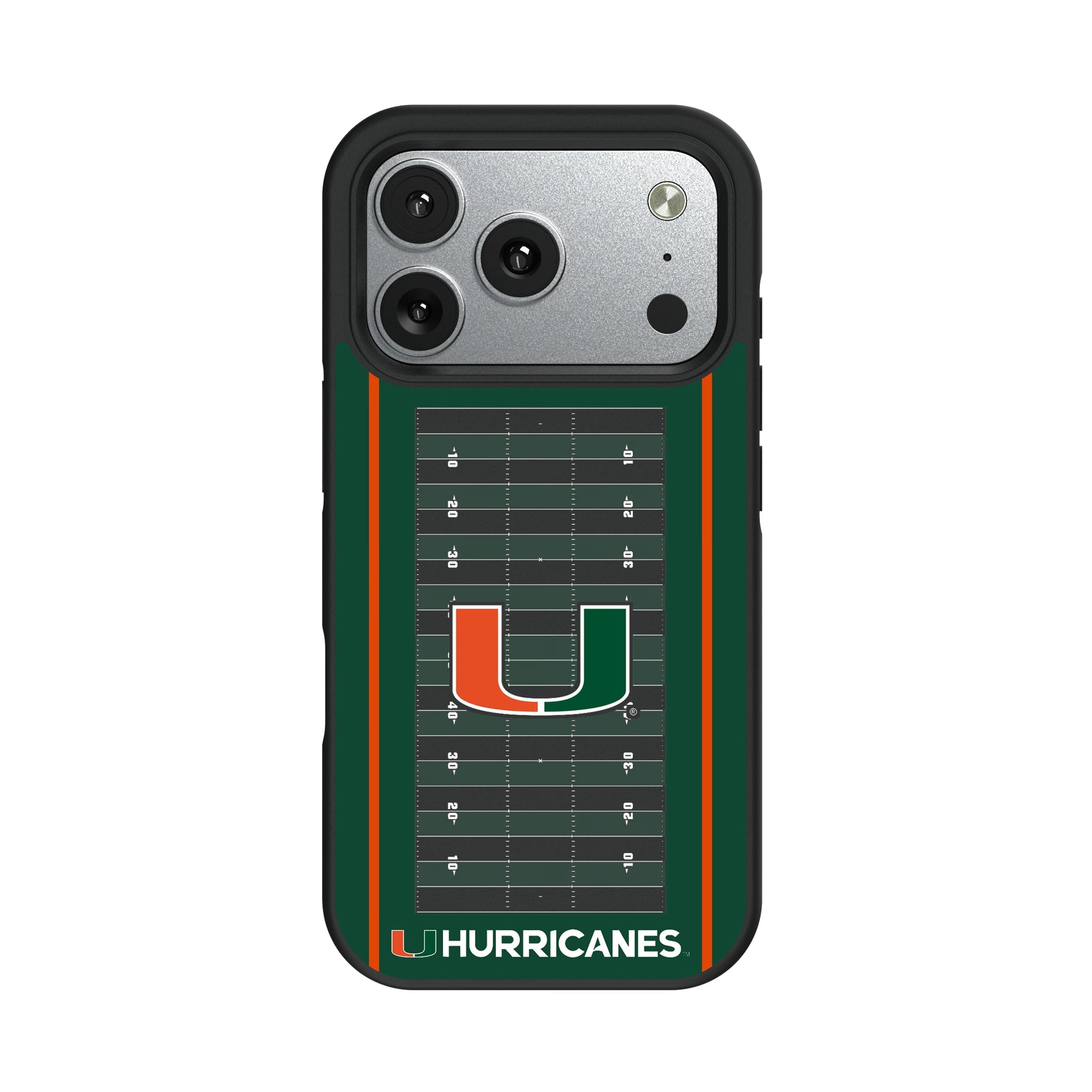 Miami Hurricanes Football Field Bump Case