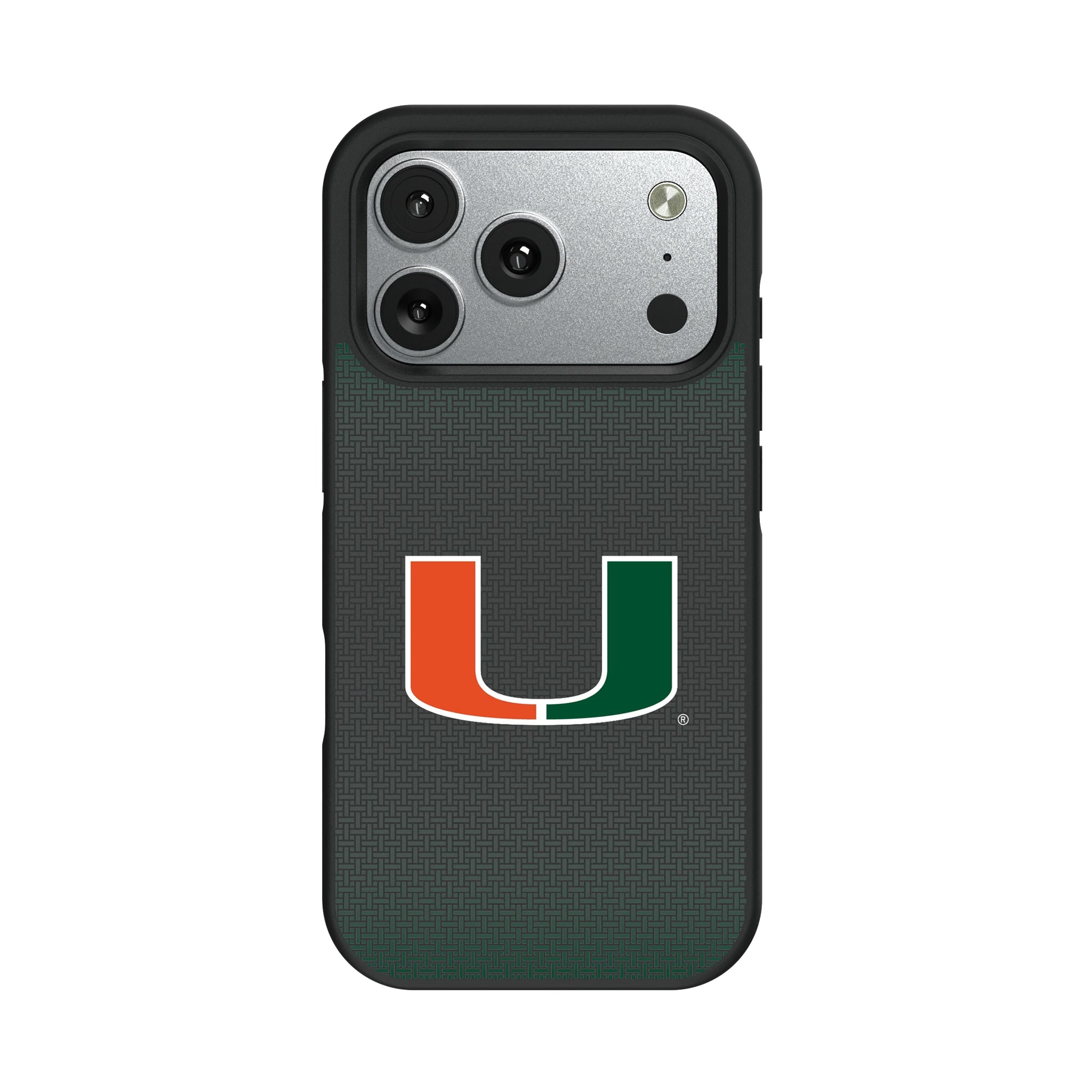 Miami Hurricanes Linen Bump Phone Case
