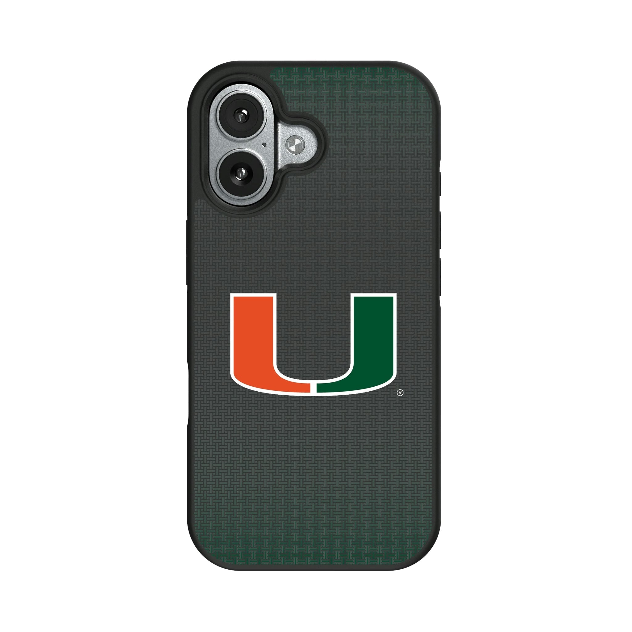 Miami Hurricanes Linen Bump Phone Case