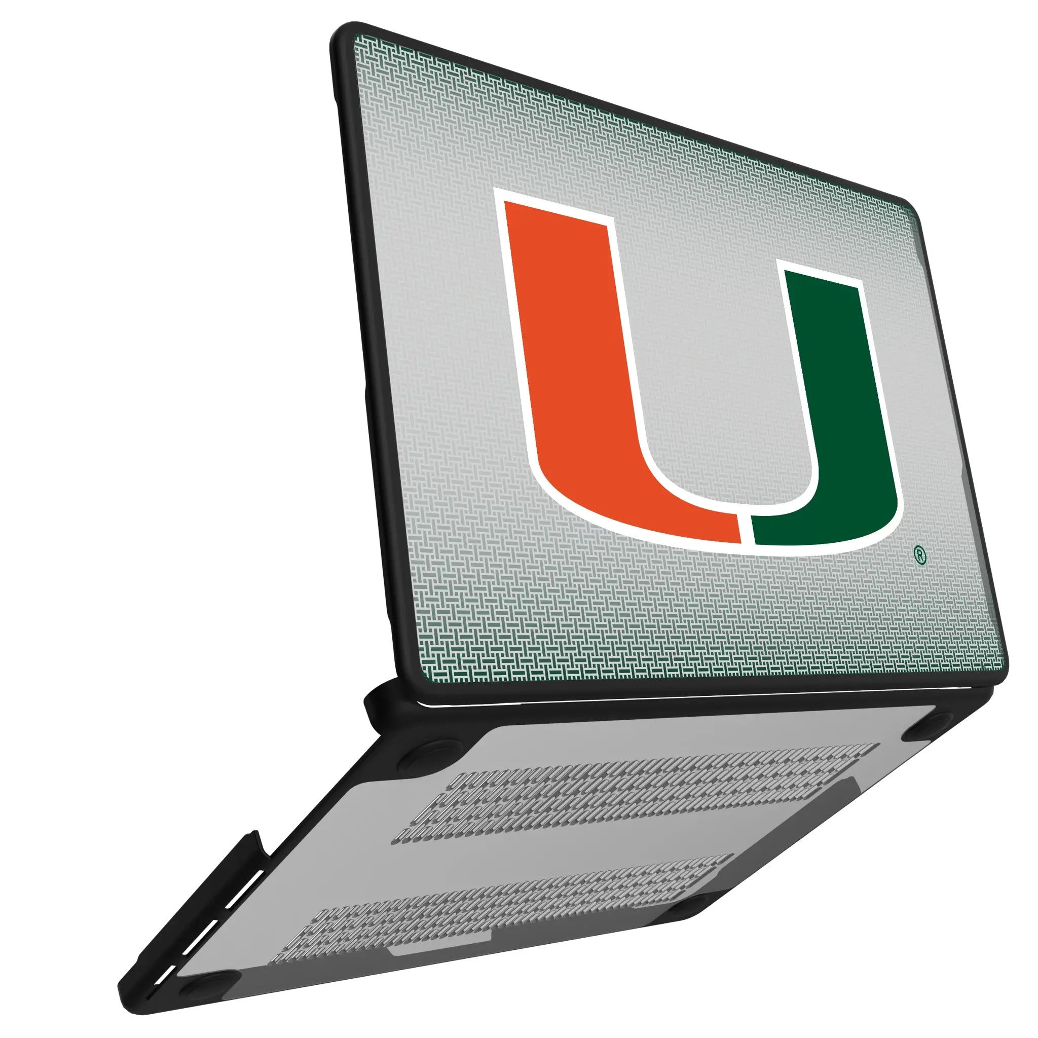 University of Miami Hurricanes Linen Laptop Case for Apple MacBook